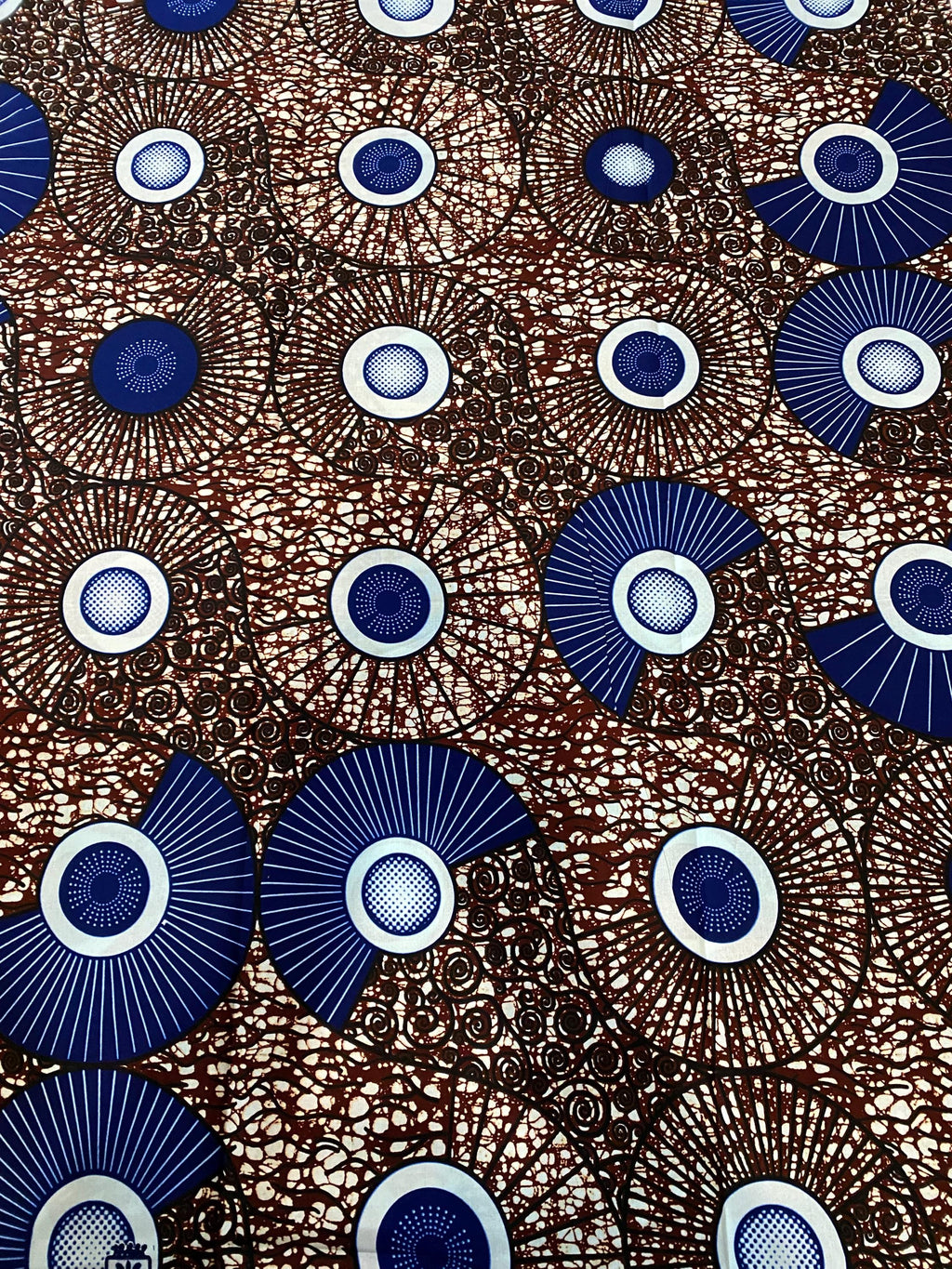 6 Yards 100% Cotton Ankara Wax Print Fabric African Print for Dressmaking, Quilting & Home Décor