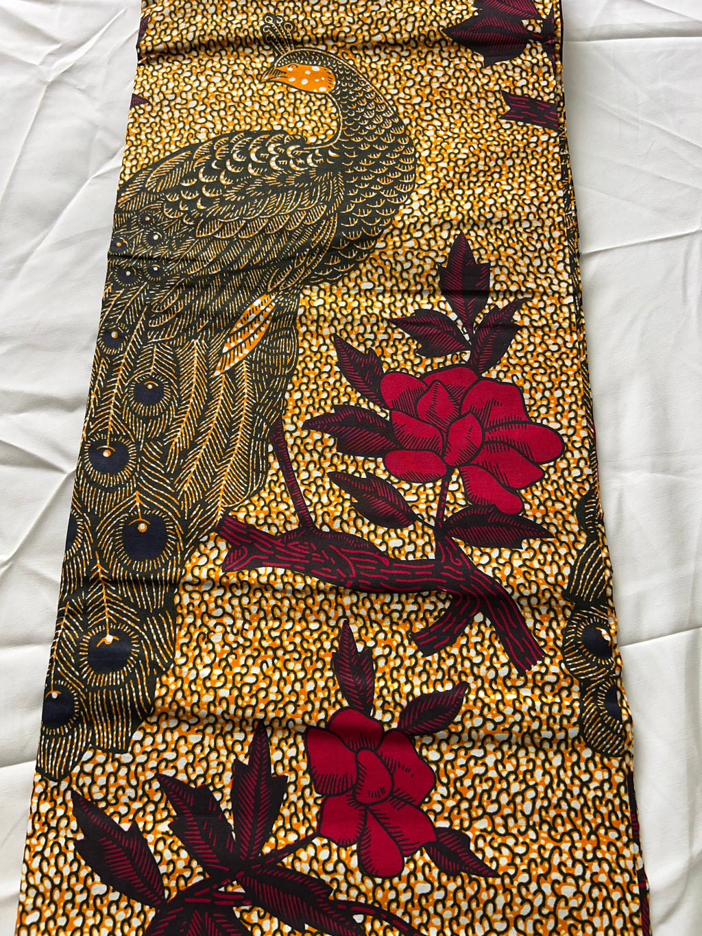 6 Yards 100% Cotton Ankara Wax Print Fabric African Print for Dressmaking, Quilting & Home Décor