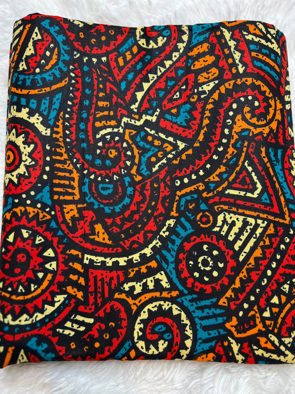 6 Yards 100% Cotton Ankara Wax Print Fabric African Print for Dressmaking, Quilting & Home Décor