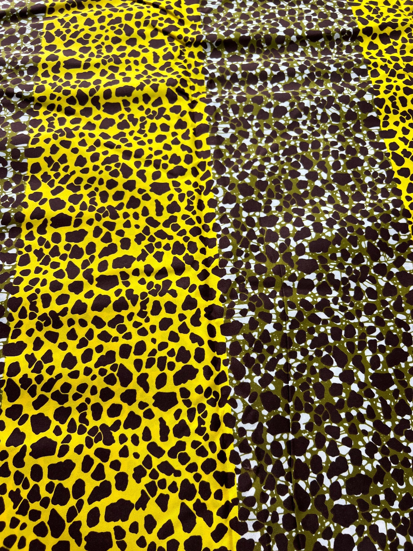 Polycotton African Fabric 6 Yards Soft Ankara Wax Print Material