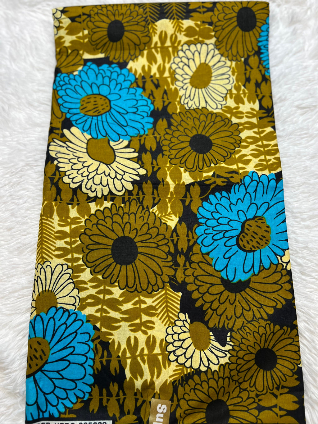 6 Yards 100% Cotton Ankara Wax Print Fabric African Print for Dressmaking, Quilting & Home Décor