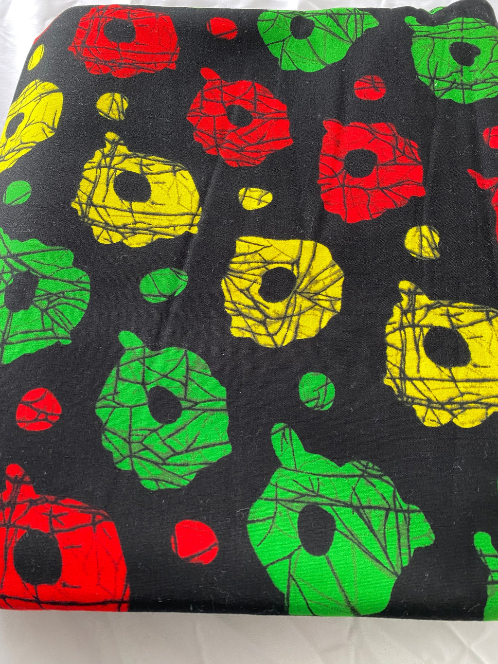 6 Yards 100% Cotton Ankara Wax Print Fabric African Print for Dressmaking, Quilting & Home Décor