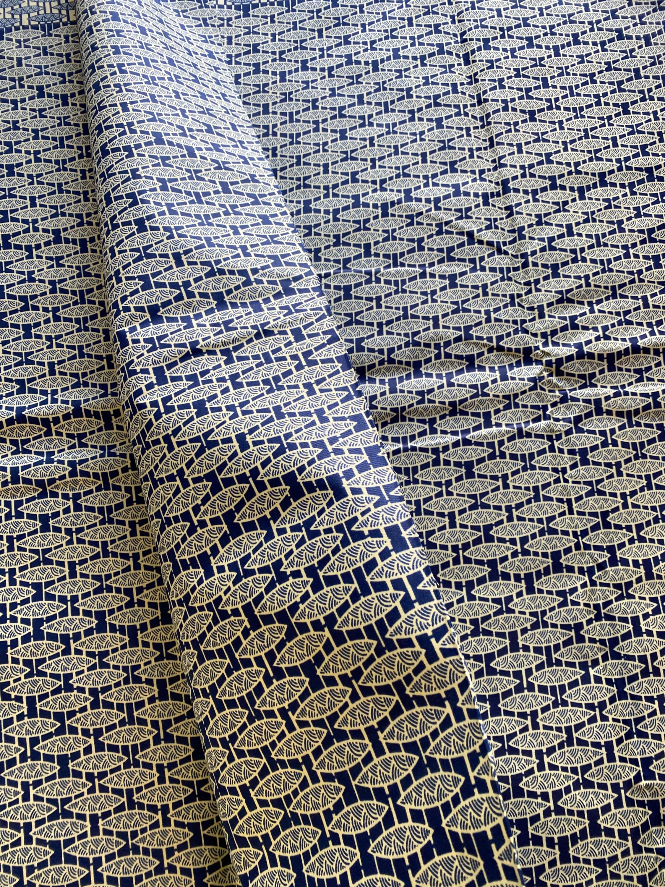 Polycotton African Fabric 6 Yards Soft Ankara Wax Print Material