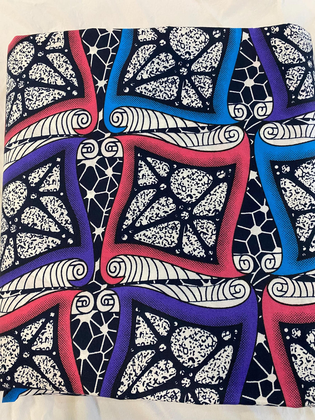 Polycotton African Fabric 6 Yards Soft Ankara Wax Print Material