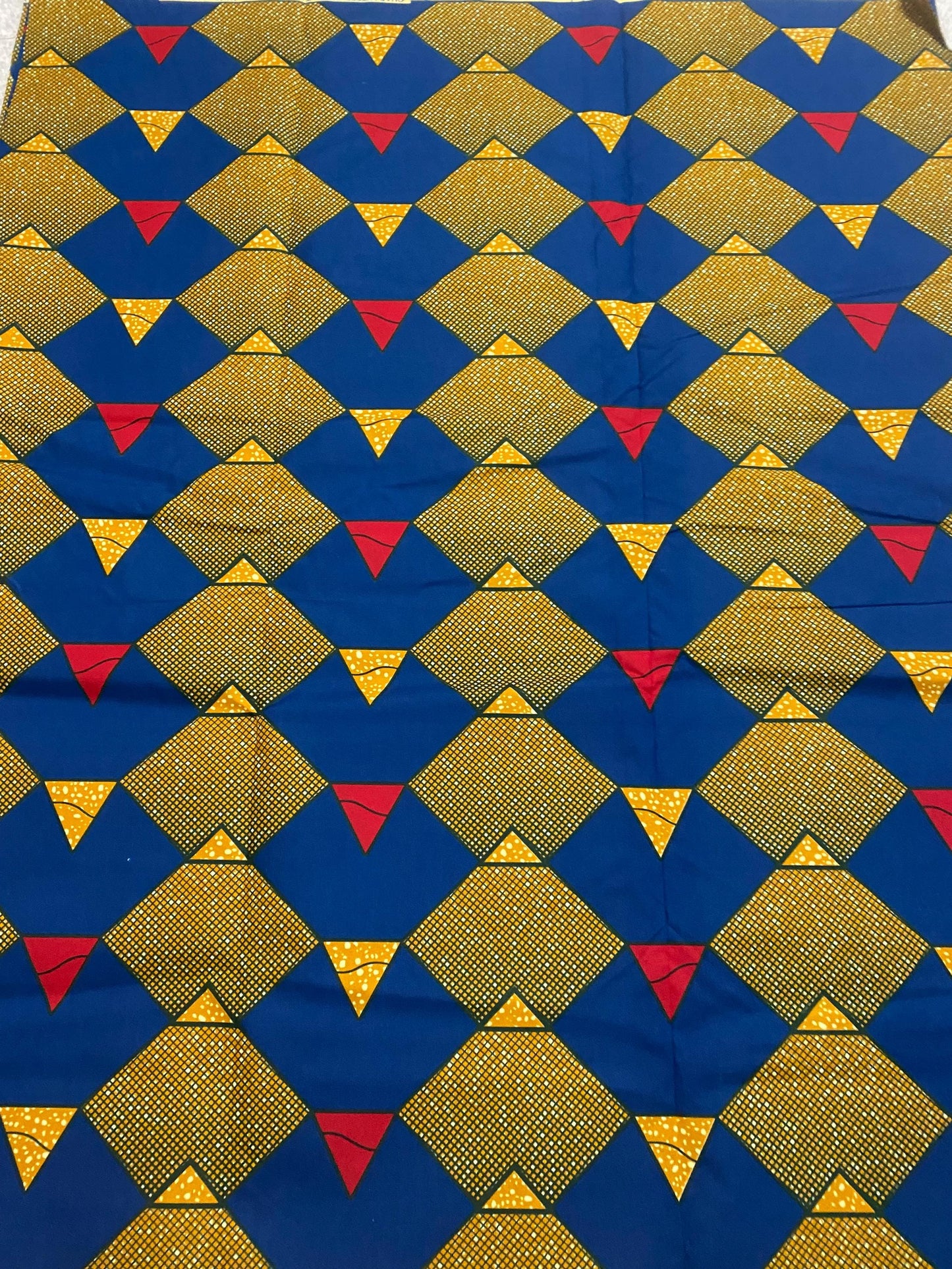 Polycotton African Fabric 6 Yards Soft Ankara Wax Print Material