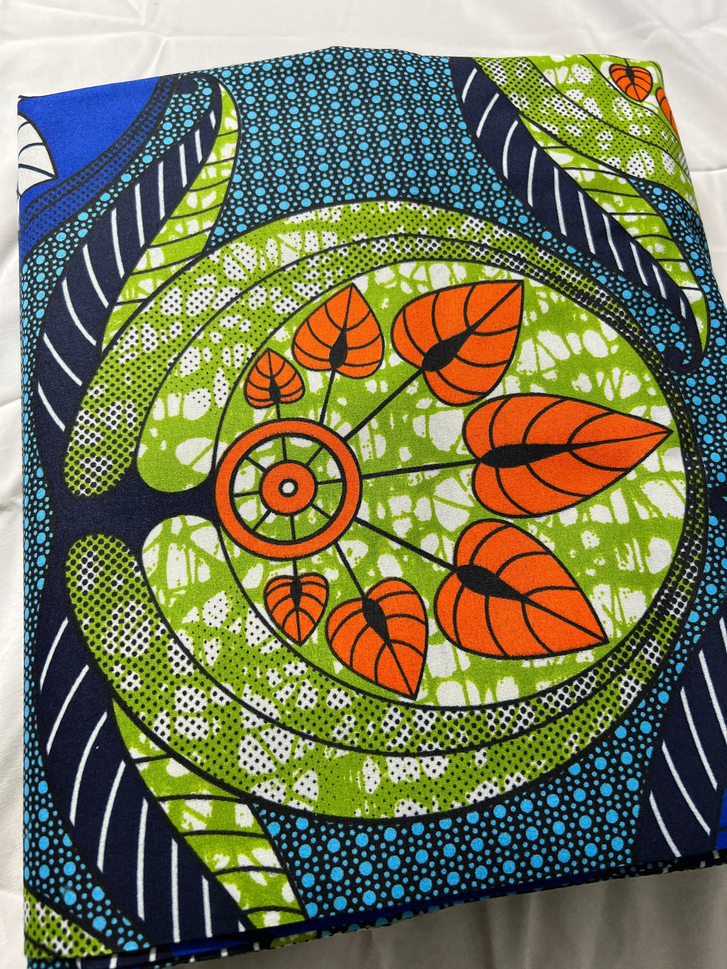 Polycotton African Fabric 6 Yards Soft Ankara Wax Print Material