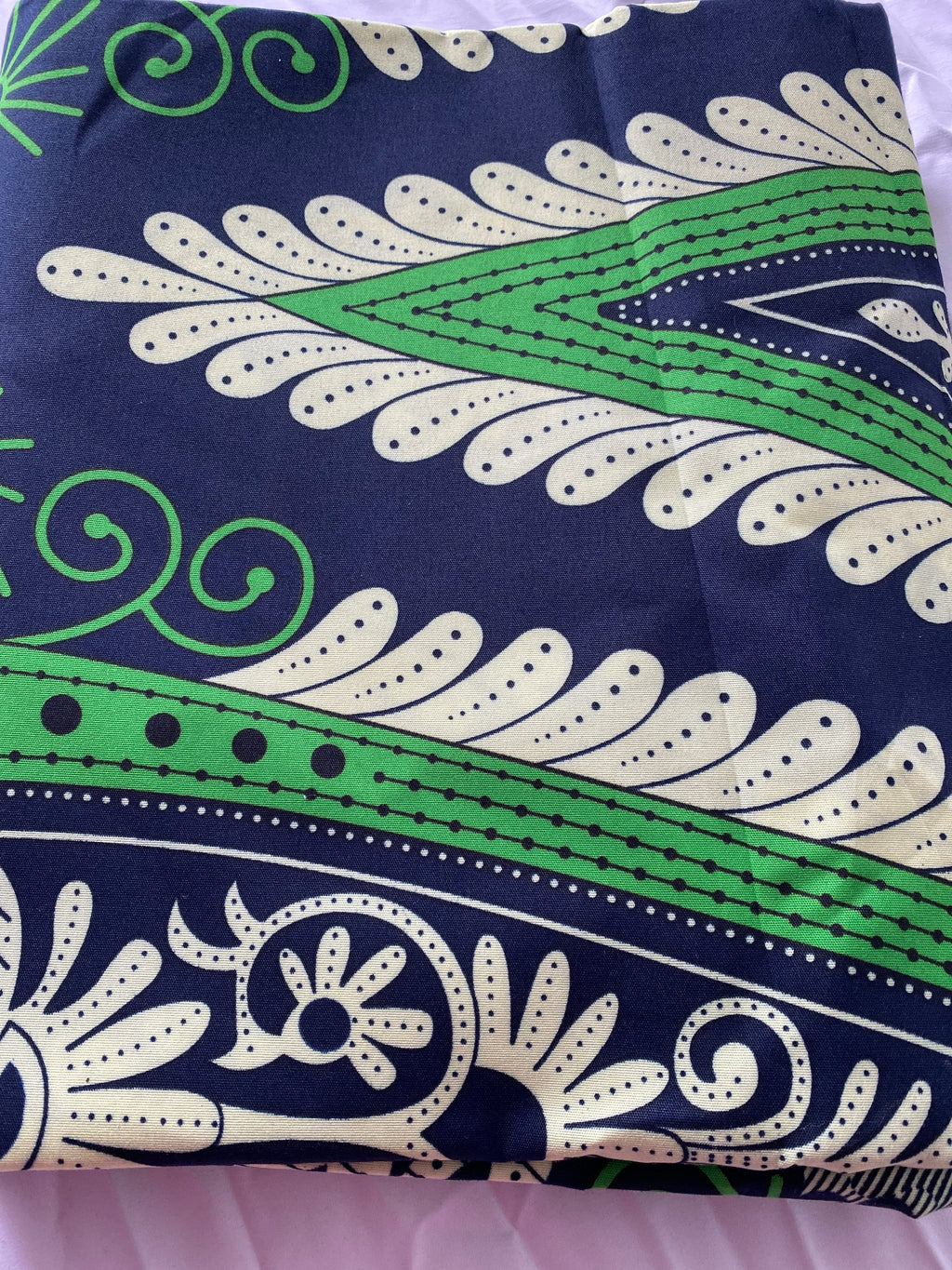 Polycotton African Fabric 6 Yards Soft Ankara Wax Print Material
