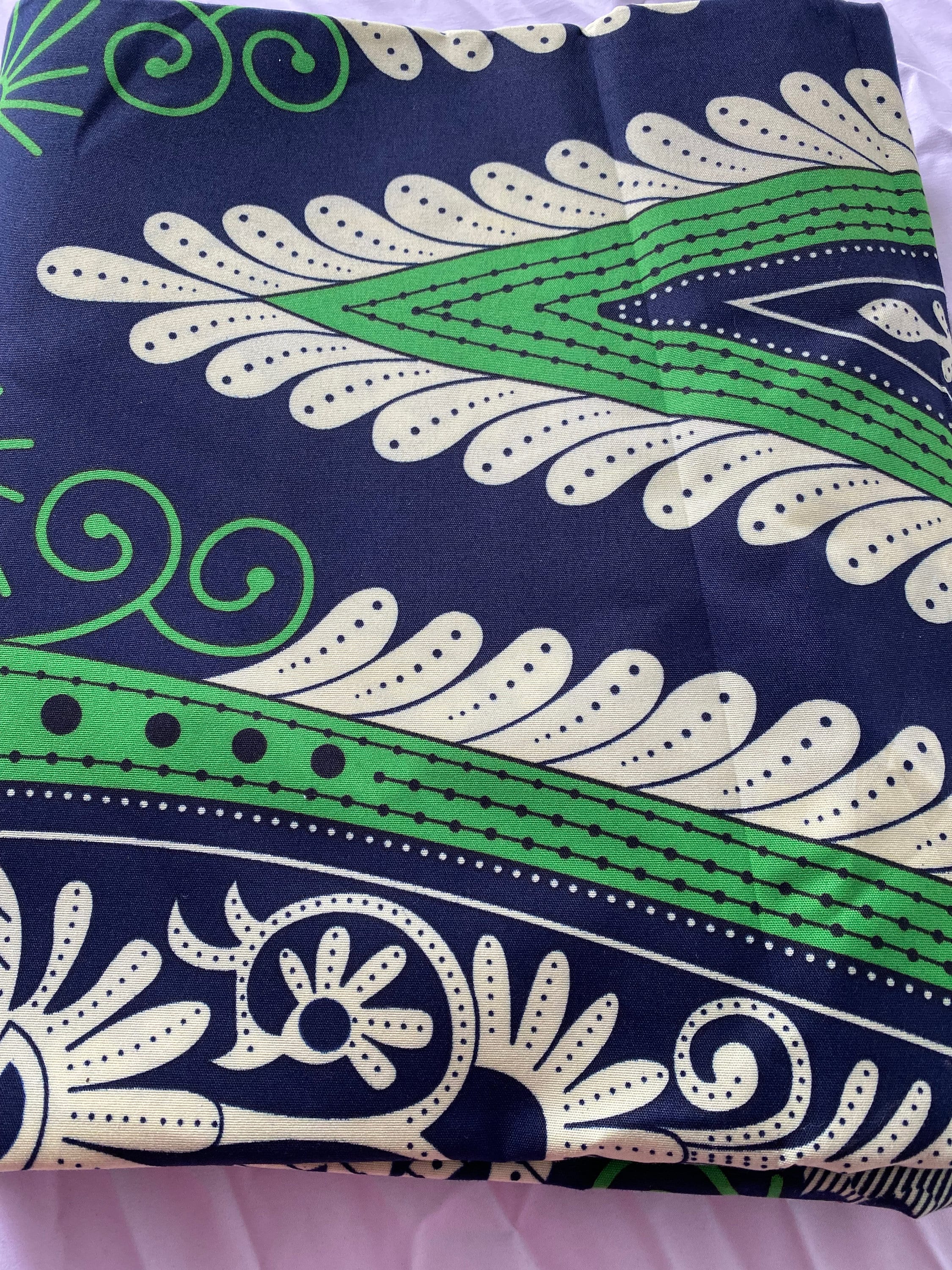 Polycotton African Fabric 6 Yards Soft Ankara Wax Print Material