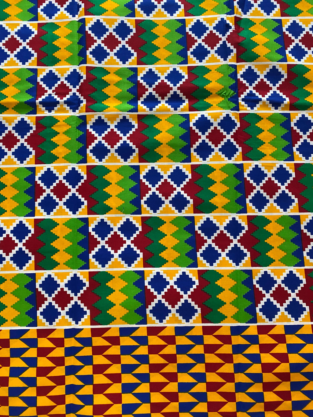 6yards Genuine Kente 100% cotton African wax