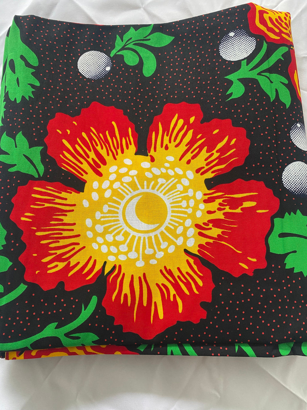 6 Yards 100% Cotton Ankara Wax Print Fabric African Print for Dressmaking, Quilting & Home Décor