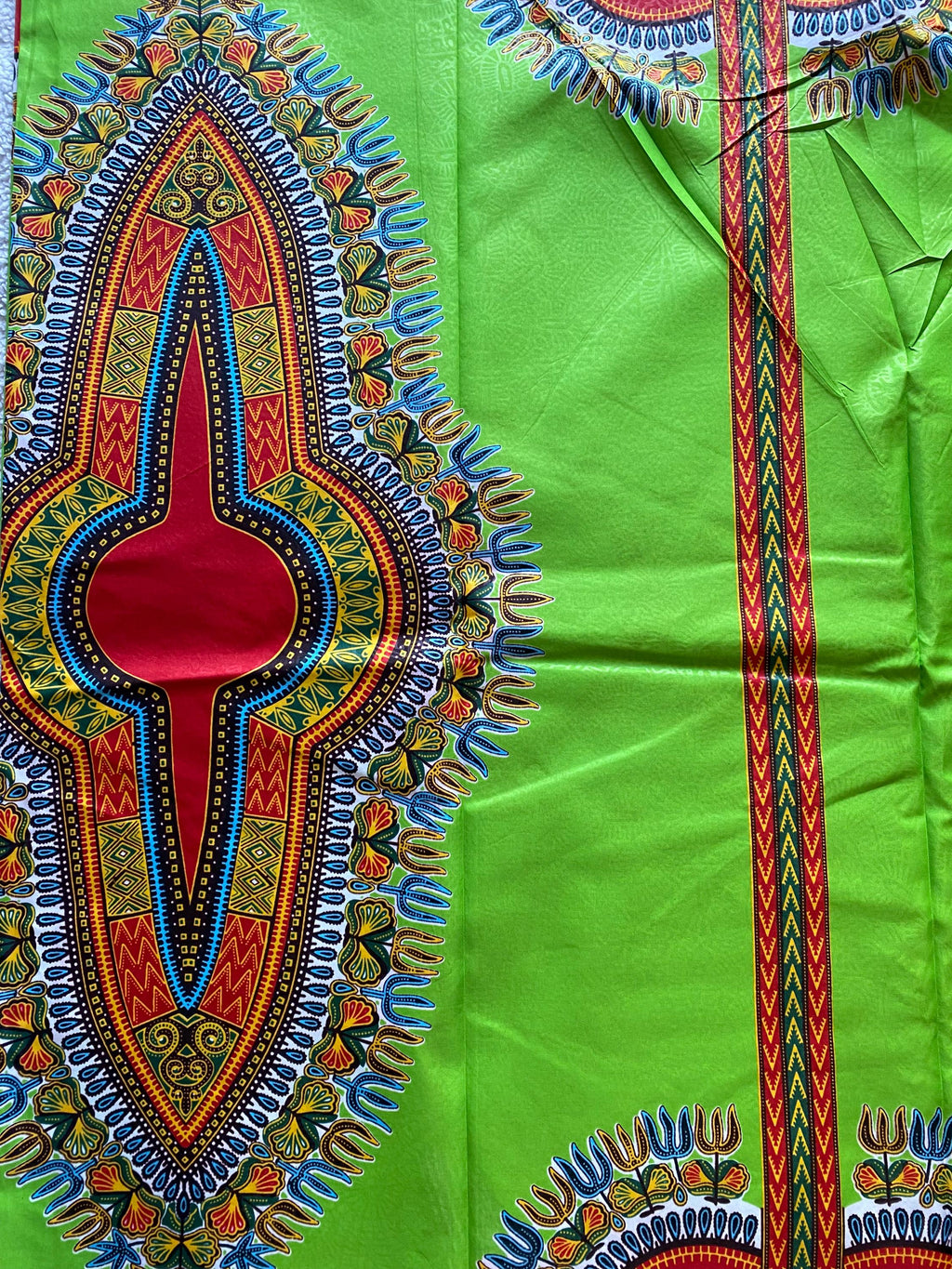 Ankara Wax Fabric Print - Daviva Dashiki Angelina African Cotton, 6 Yards