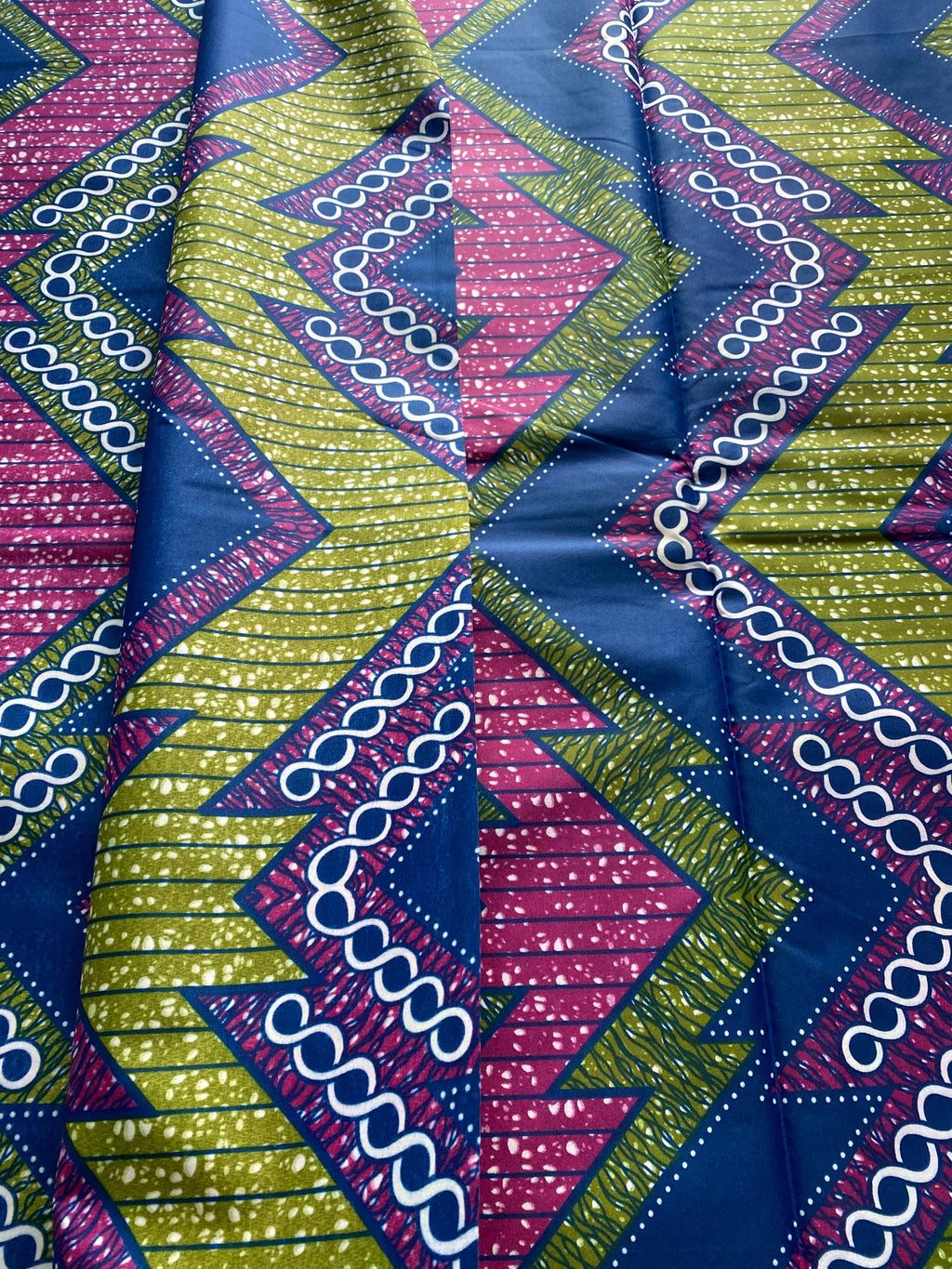 Polycotton African Fabric 6 Yards Soft Ankara Wax Print Material