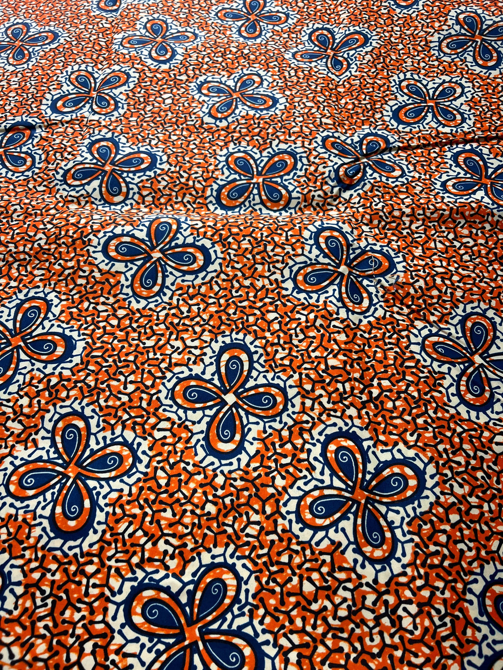 Polycotton African Fabric 6 Yards Soft Ankara Wax Print Material