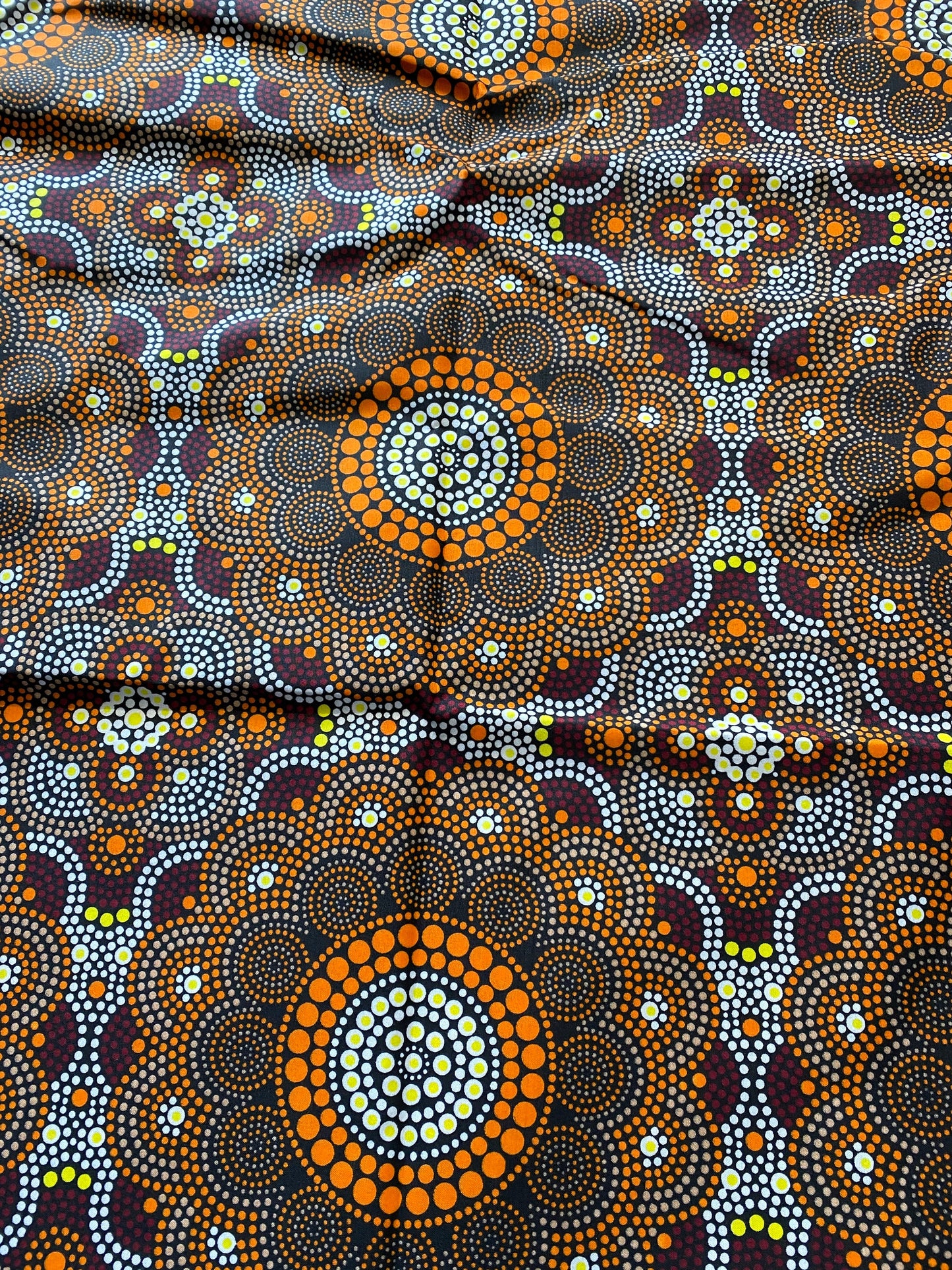 Polycotton African Fabric 6 Yards Soft Ankara Wax Print Material
