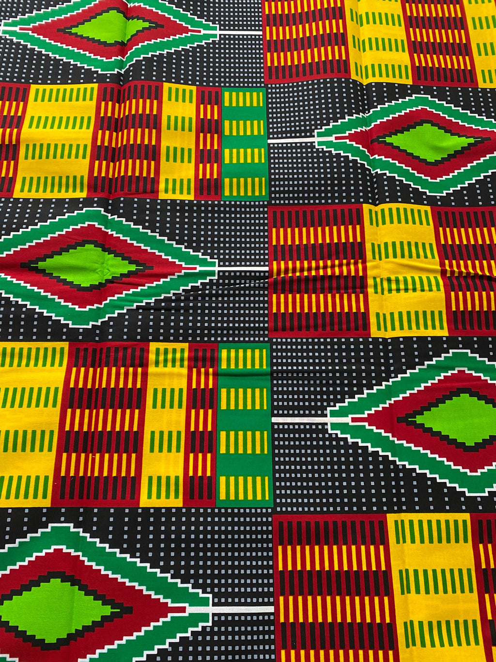 Genuine Kente top supreme wax African fabric.