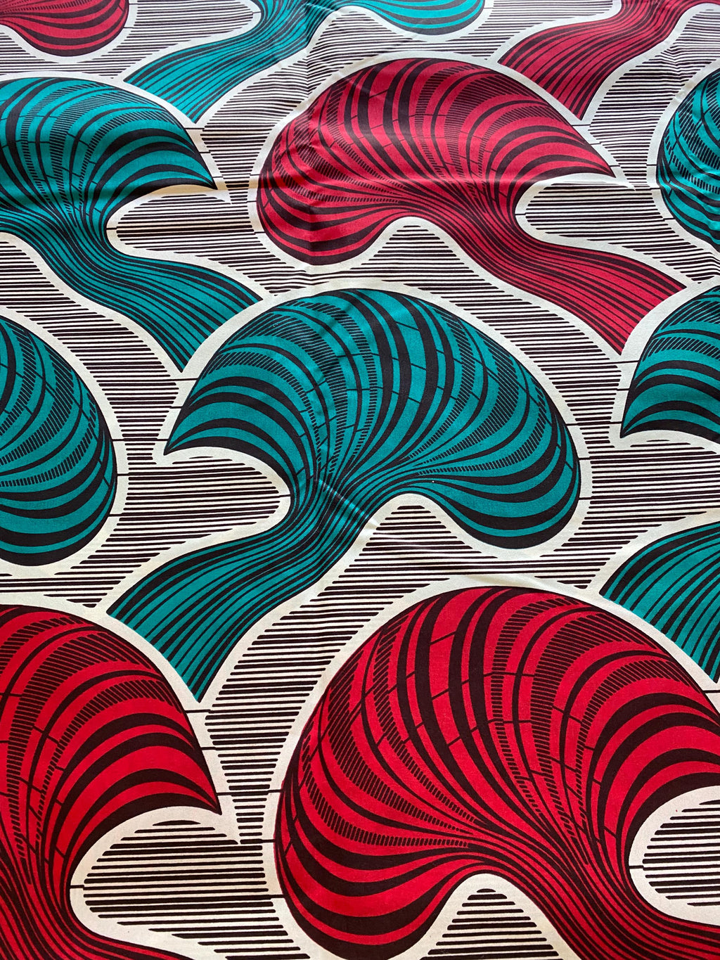 Ankara Fabric: Medium Weight African Print Polycotton, 6 Yards