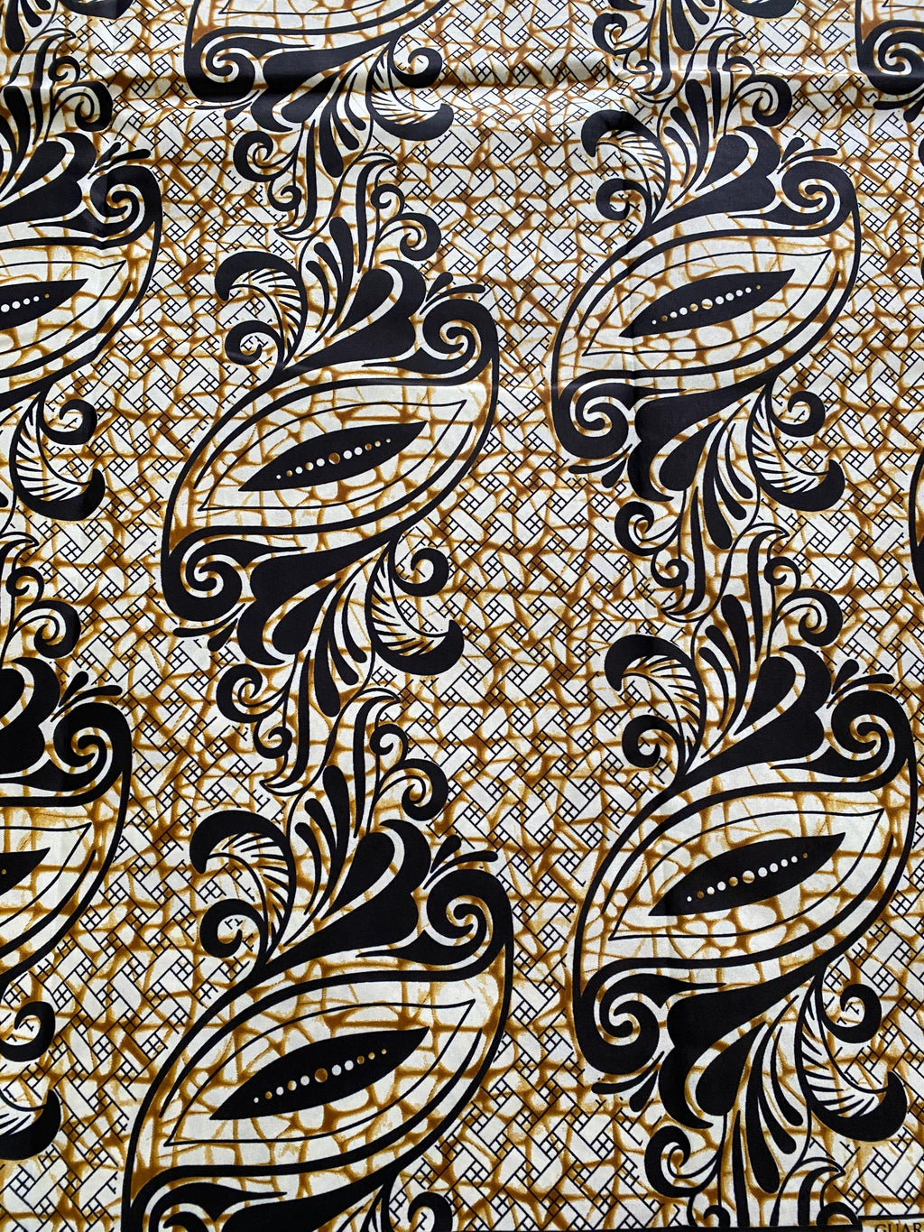 Polycotton African Fabric 6 Yards Soft Ankara Wax Print Material