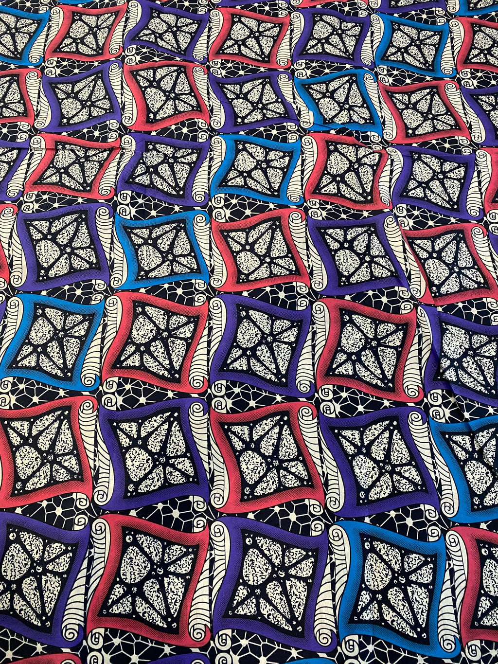 Polycotton African Fabric 6 Yards Soft Ankara Wax Print Material