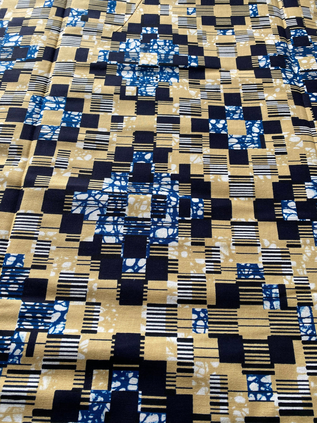 6 Yards 100% Cotton Ankara Wax Print Fabric African Print for Dressmaking, Quilting & Home Décor