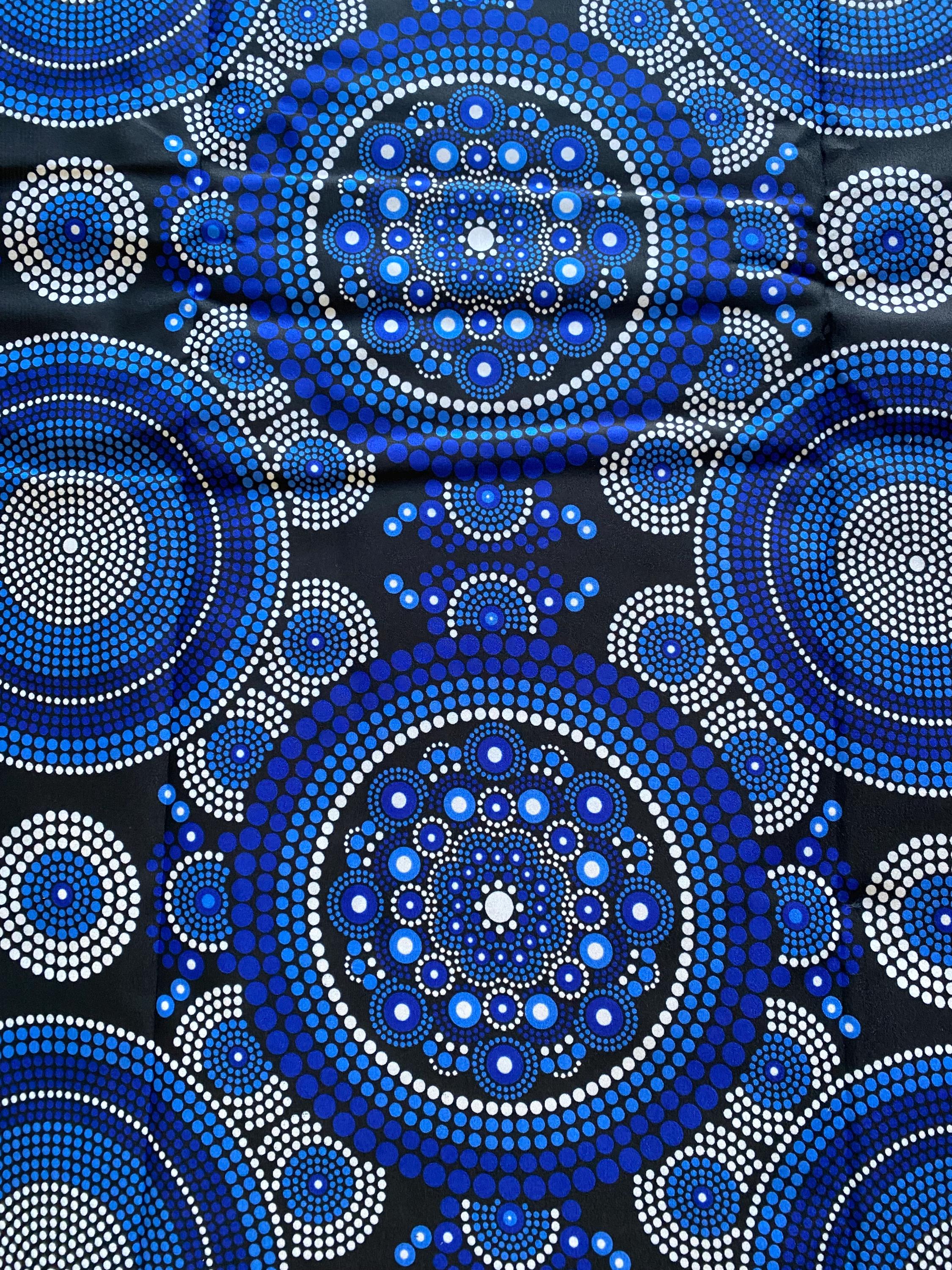Polycotton African Fabric 6 Yards Soft Ankara Wax Print Material