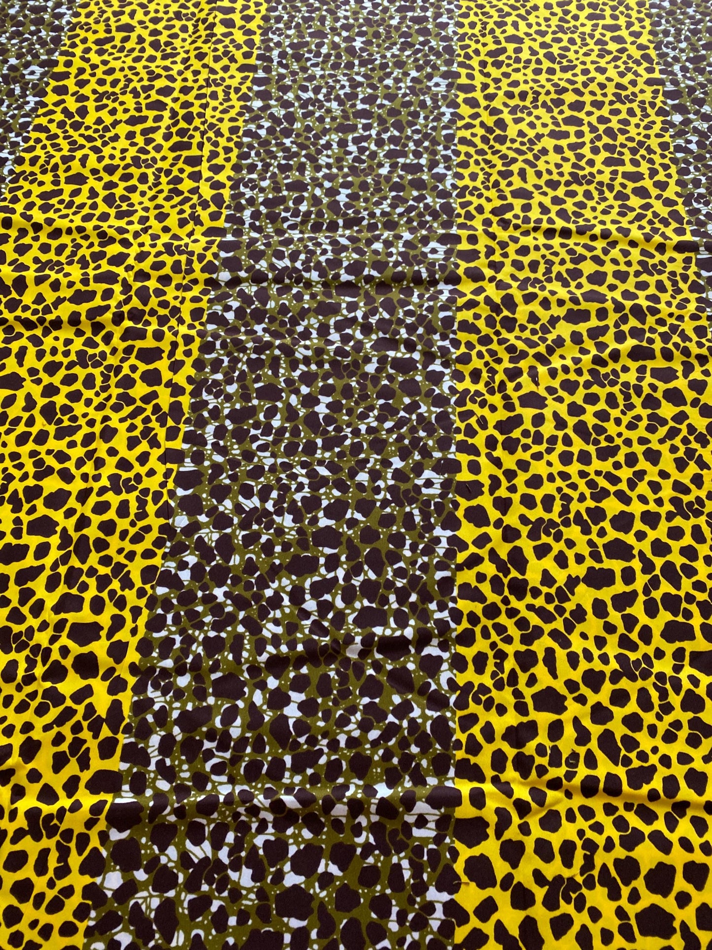 Polycotton African Fabric 6 Yards Soft Ankara Wax Print Material