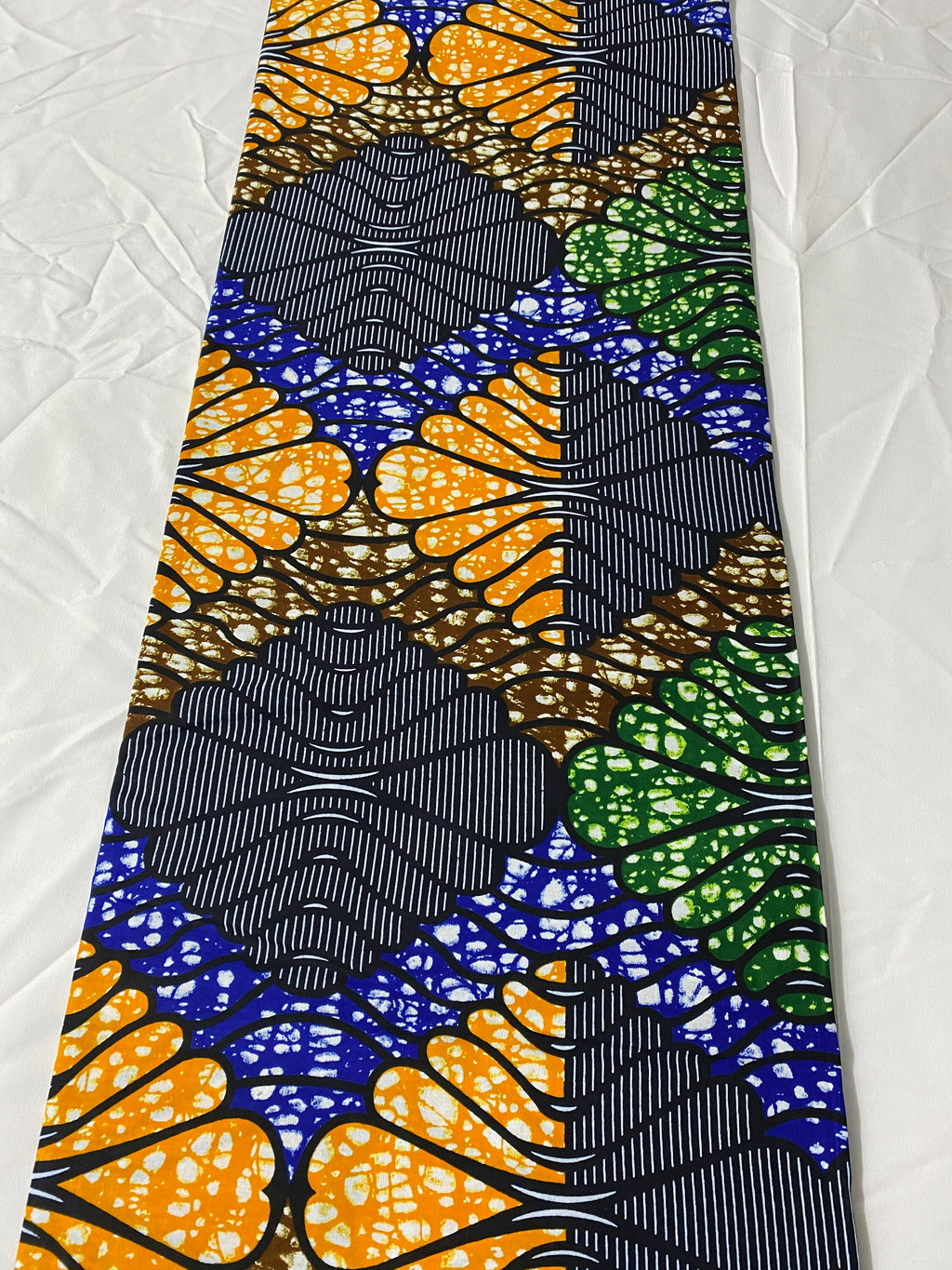 6 Yards 100% Cotton Ankara Wax Print Fabric African Print for Dressmaking, Quilting & Home Décor