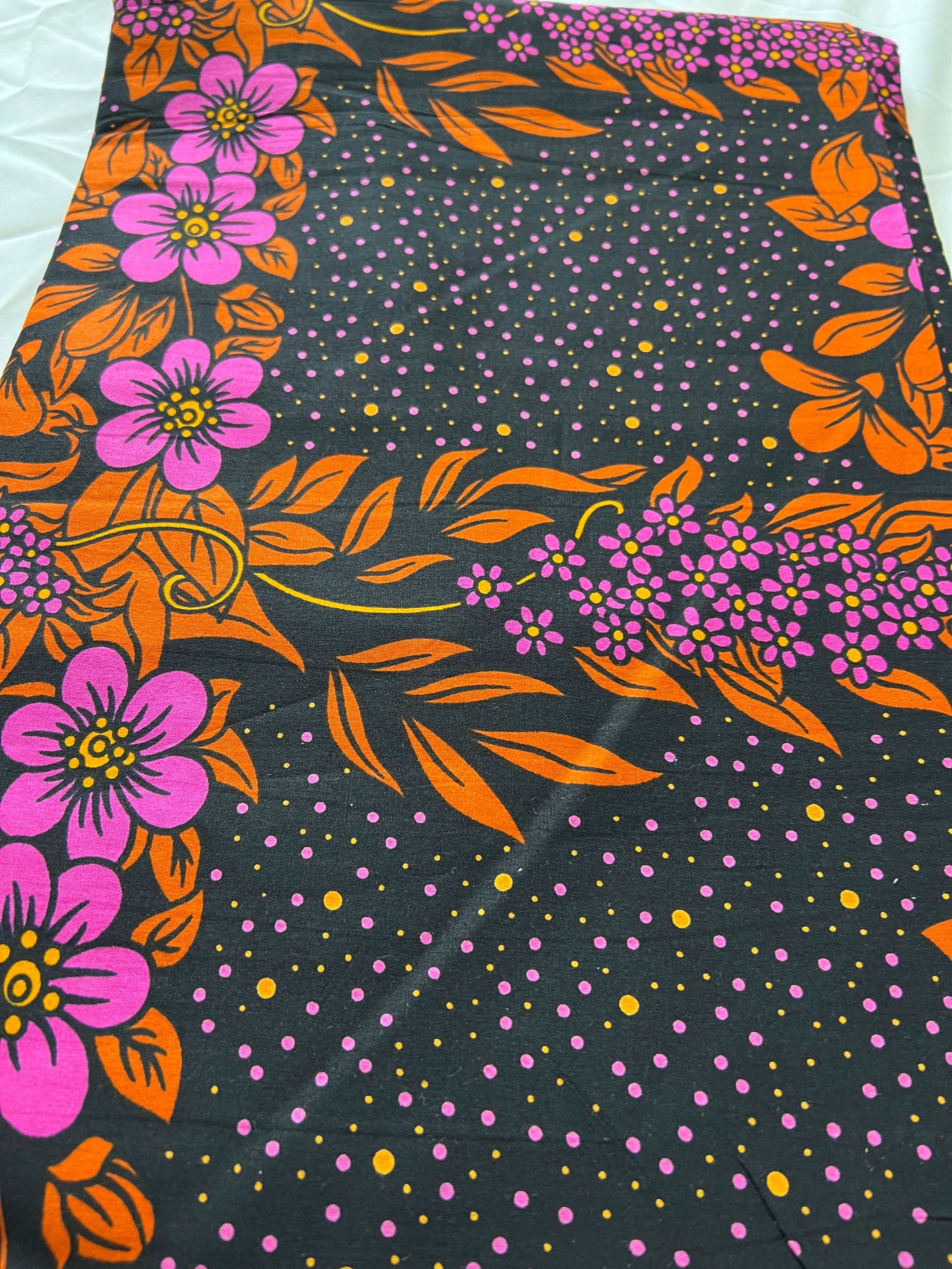 6 Yards 100% Cotton Ankara Wax Print Fabric African Print for Dressmaking, Quilting & Home Décor