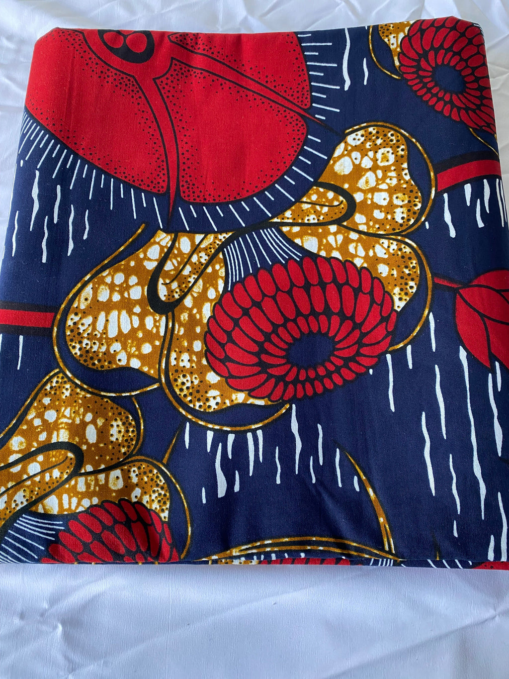 6 Yards 100% Cotton Ankara Wax Print Fabric African Print for Dressmaking, Quilting & Home Décor