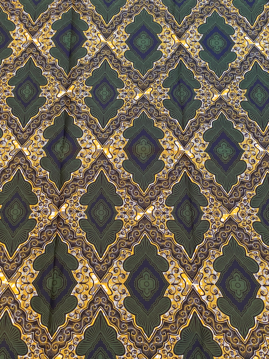 Polycotton African Fabric 6 Yards Soft Ankara Wax Print Material