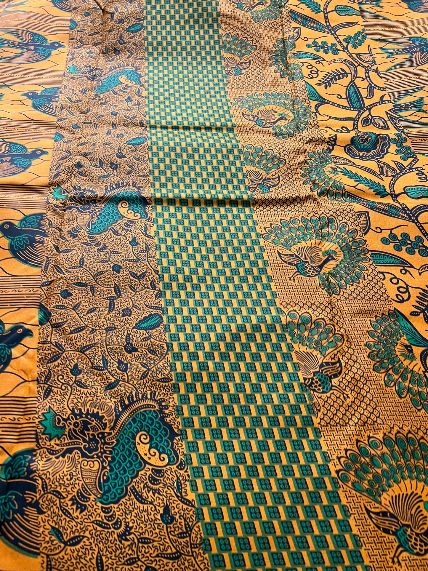 Polycotton African Fabric 6 Yards Soft Ankara Wax Print Material