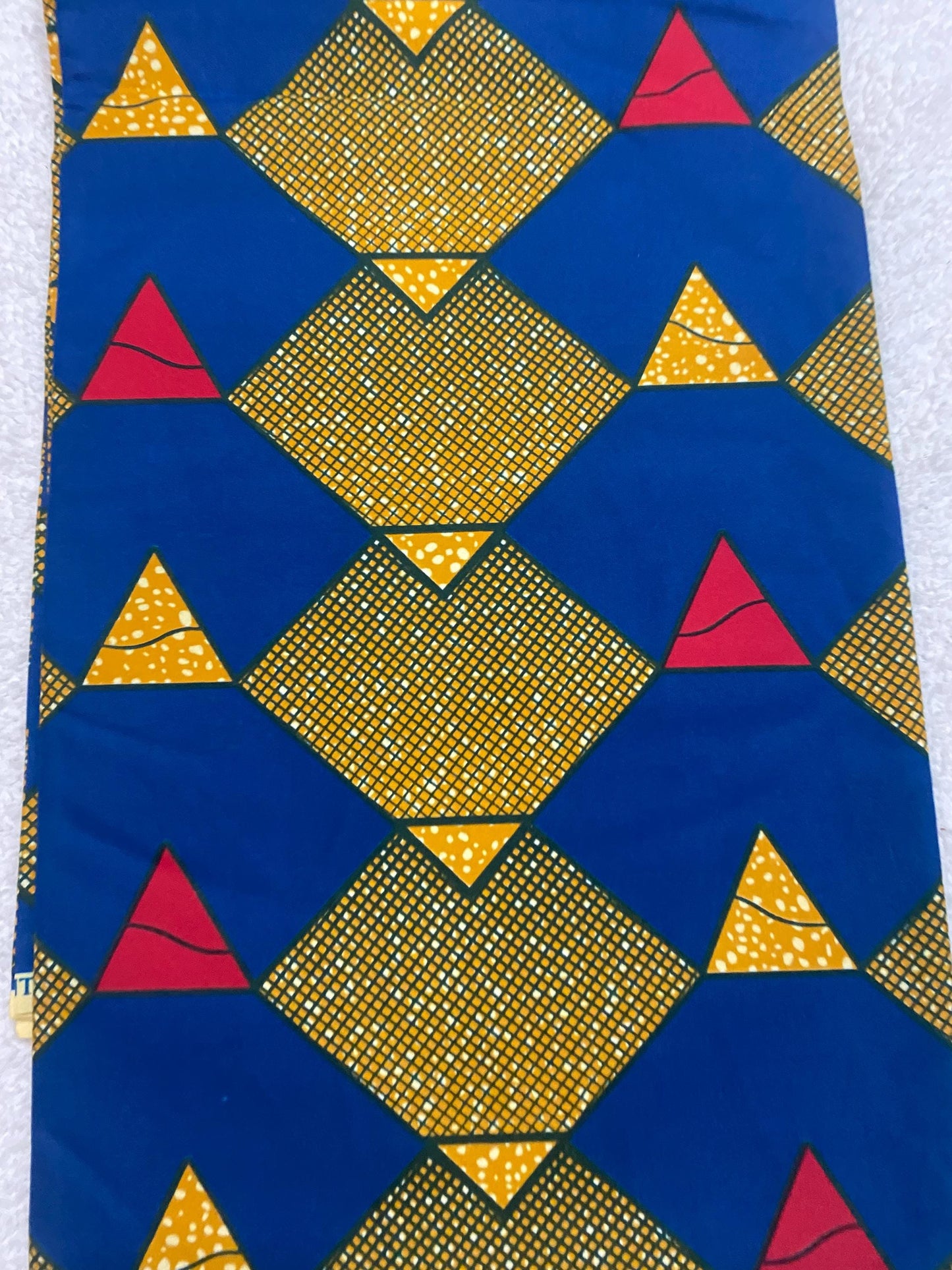 Polycotton African Fabric 6 Yards Soft Ankara Wax Print Material