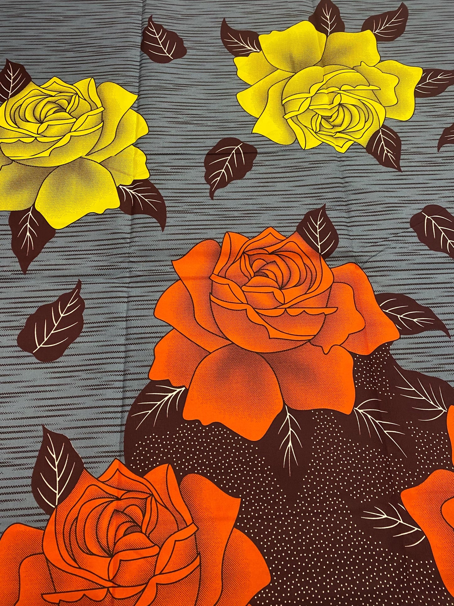 Polycotton African Fabric 6 Yards Soft Ankara Wax Print Material