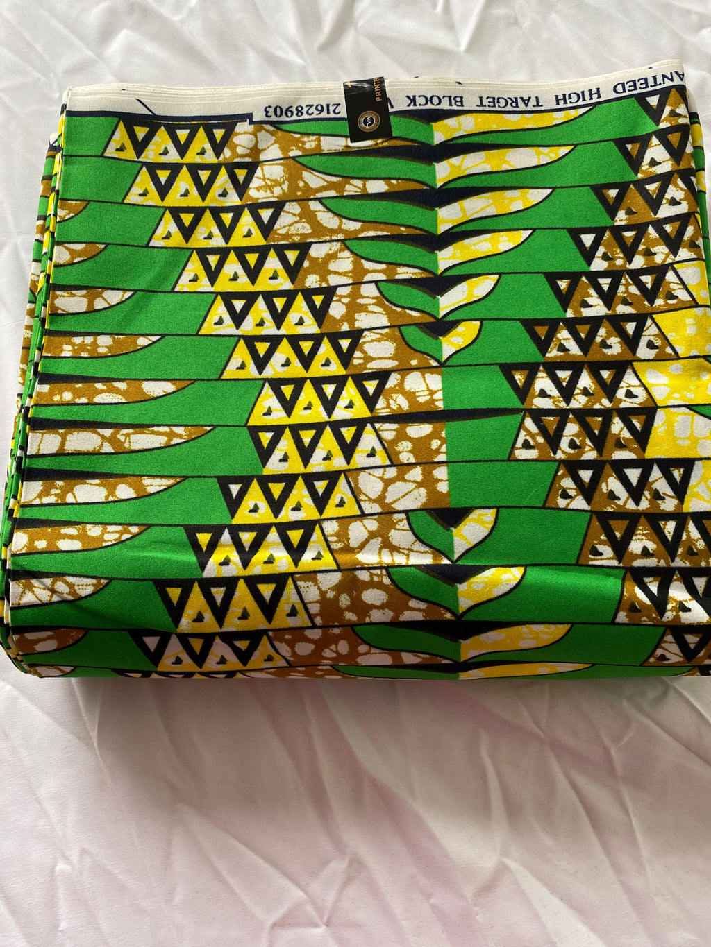 Polycotton African Fabric 6 Yards Soft Ankara Wax Print Material
