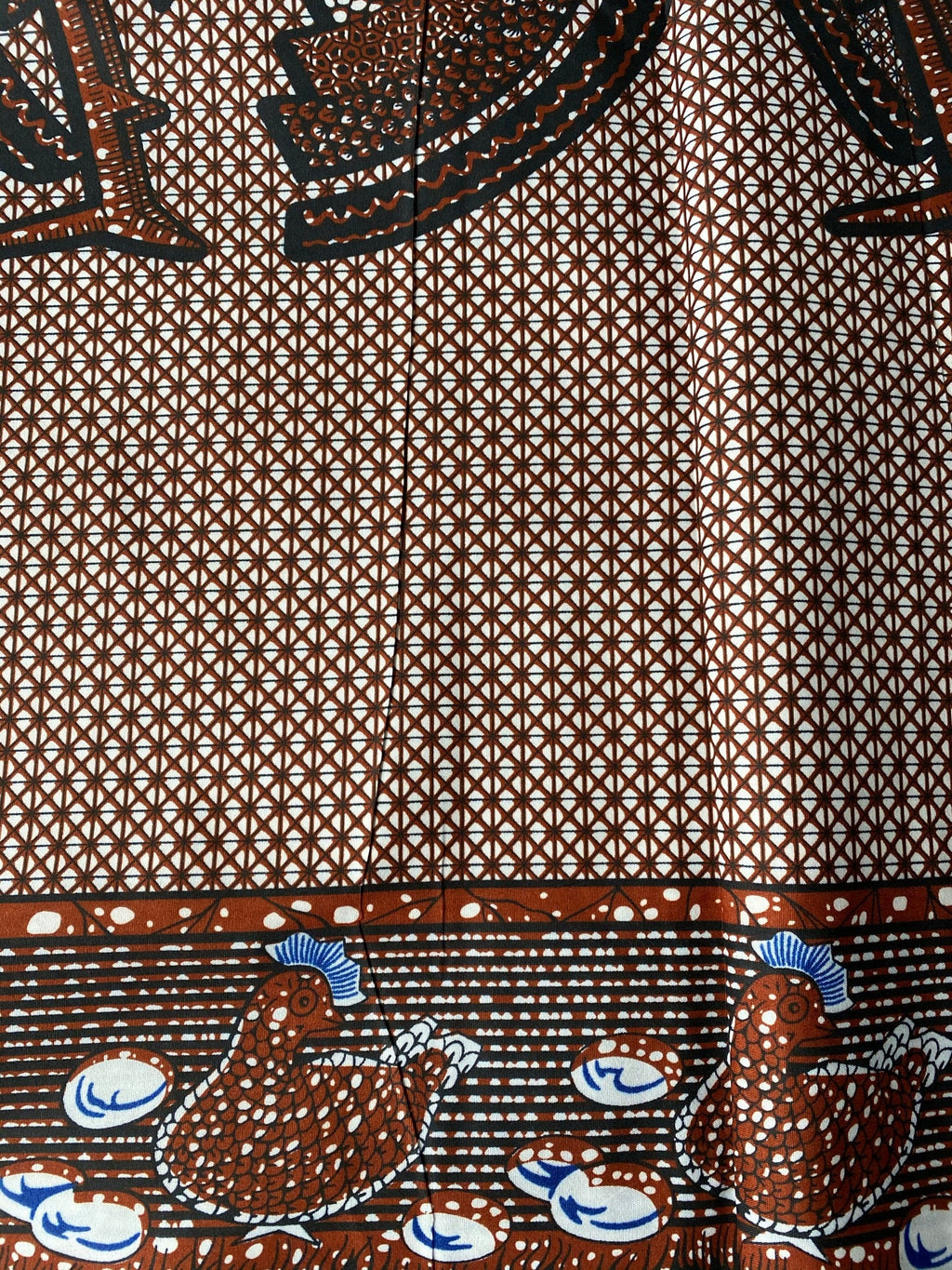 Polycotton African Fabric 6 Yards Soft Ankara Wax Print Material