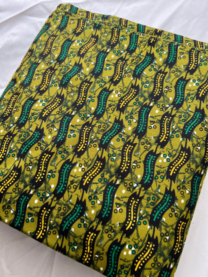 Polycotton African Fabric 6 Yards Soft Ankara Wax Print Material