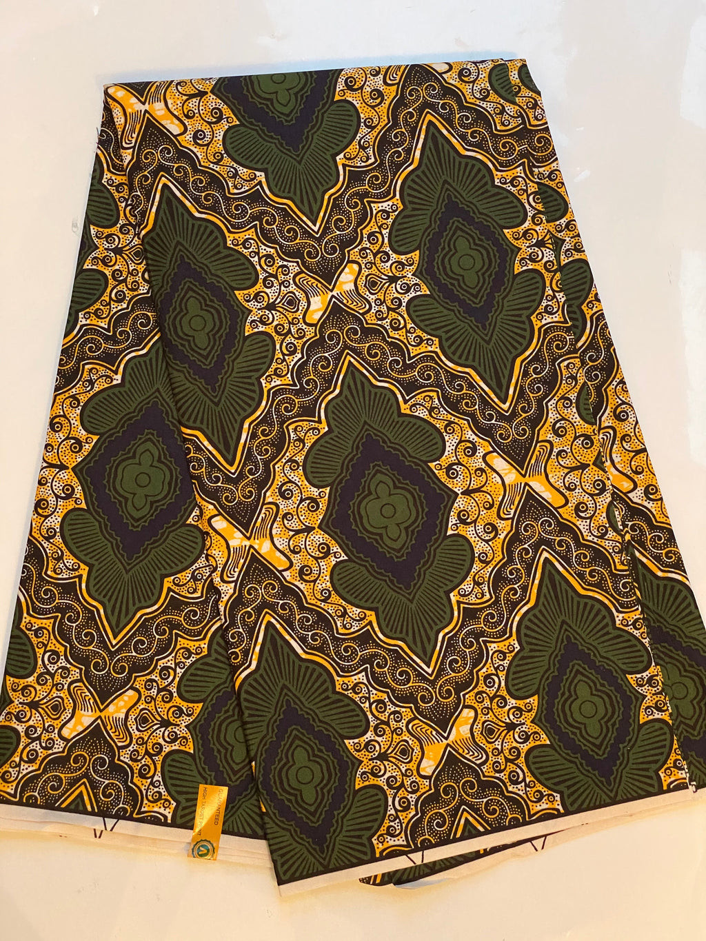 Polycotton African Fabric 6 Yards Soft Ankara Wax Print Material