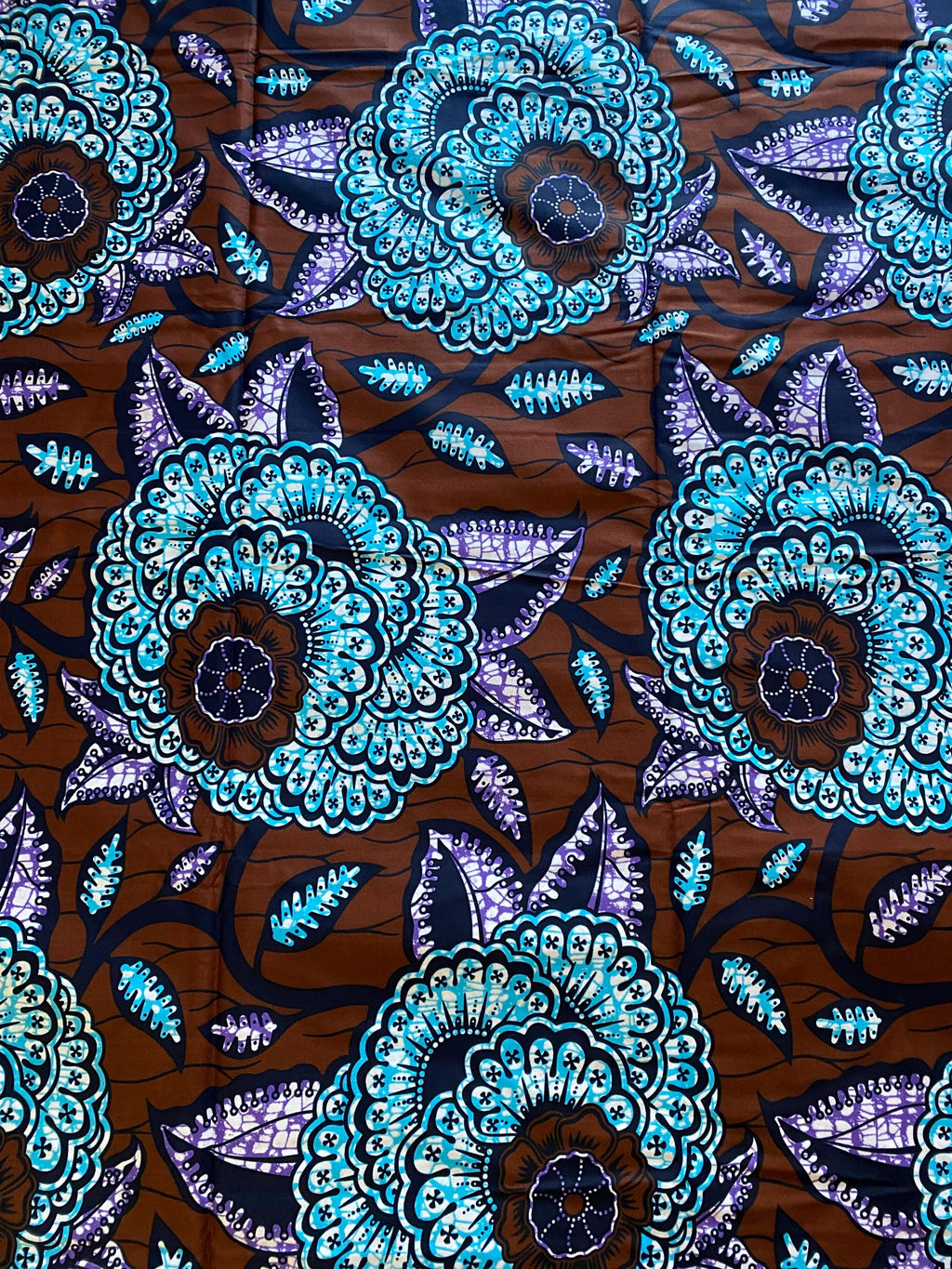 6 Yards Ankara Wax Print Fabric, African Cotton Print