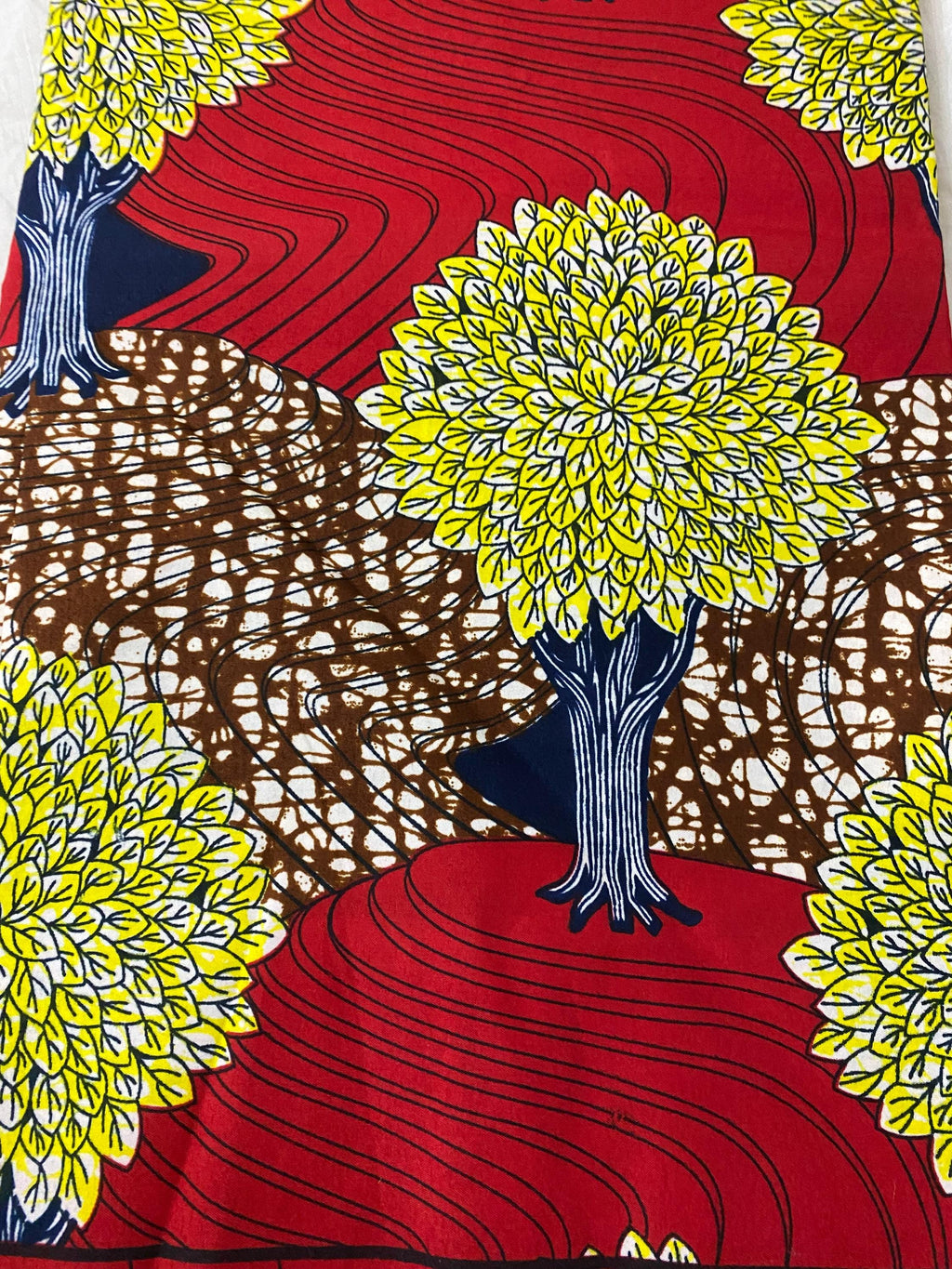 Ankara Fabric 6 Yards: Soft Polycotton African Print for Sewing & Crafts