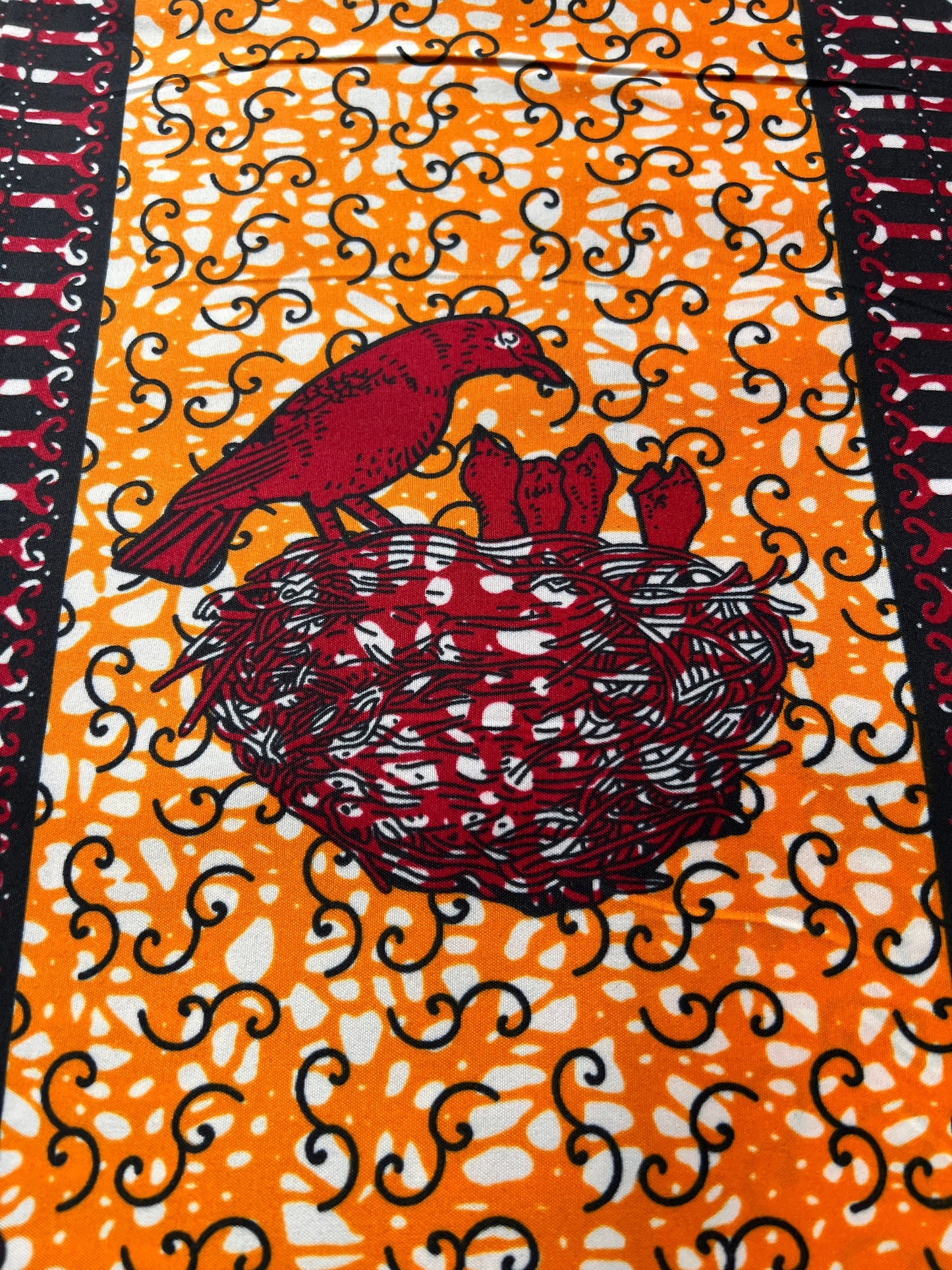 Polycotton African Fabric 6 Yards Soft Ankara Wax Print Material