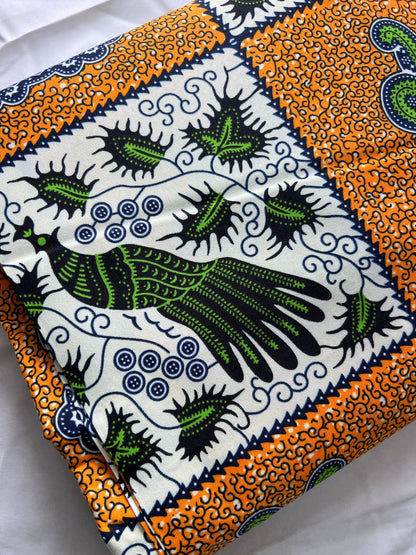 Polycotton African Fabric 6 Yards Soft Ankara Wax Print Material