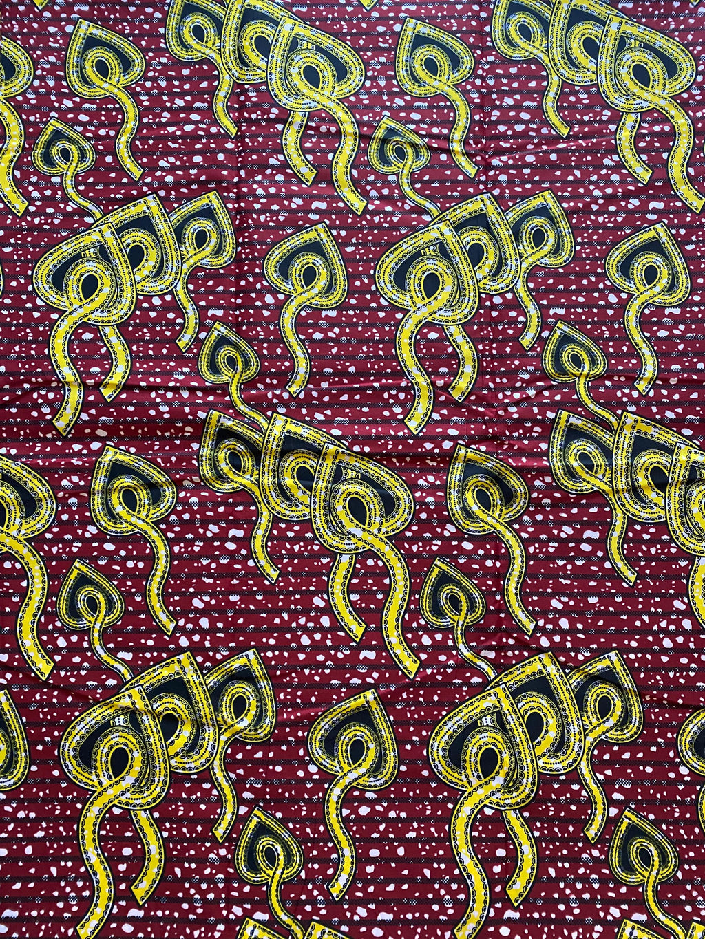Polycotton African Fabric 6 Yards Soft Ankara Wax Print Material