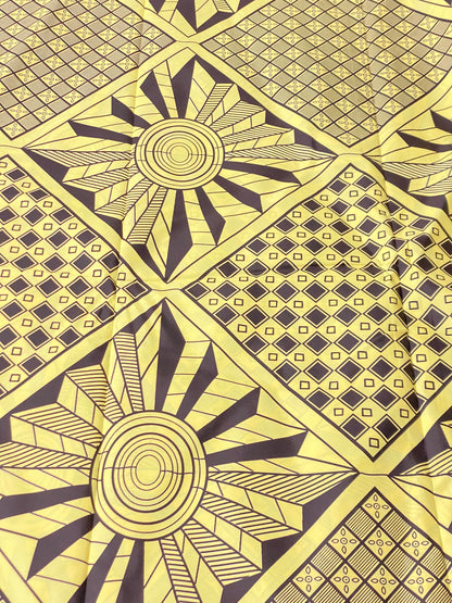 Polycotton African Fabric 6 Yards Soft Ankara Wax Print Material