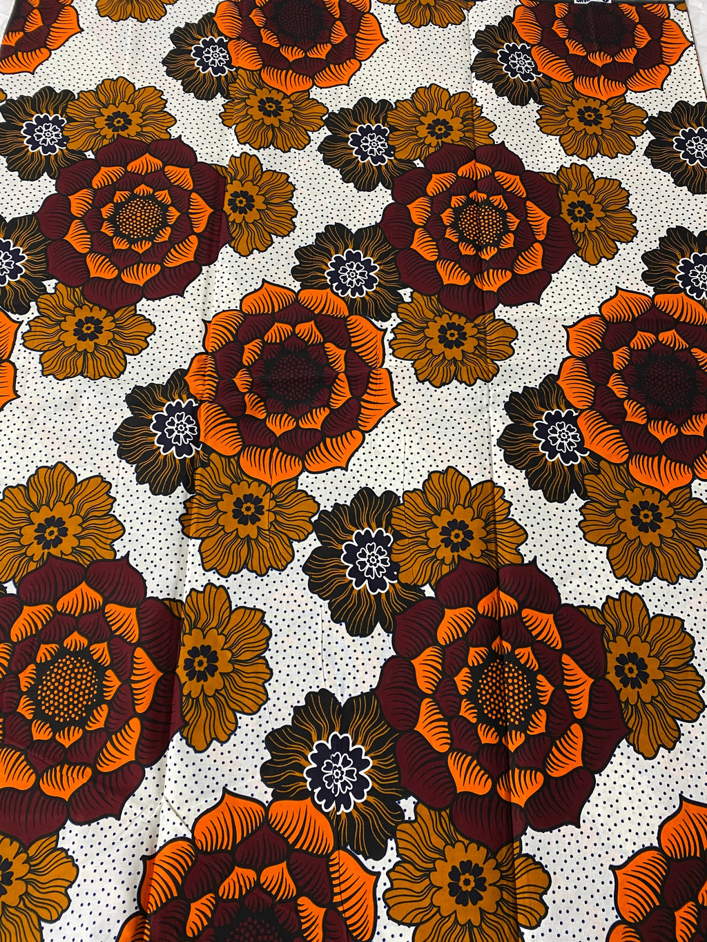 6 Yards 100% Cotton Ankara Wax Print Fabric African Print for Dressmaking, Quilting & Home Décor