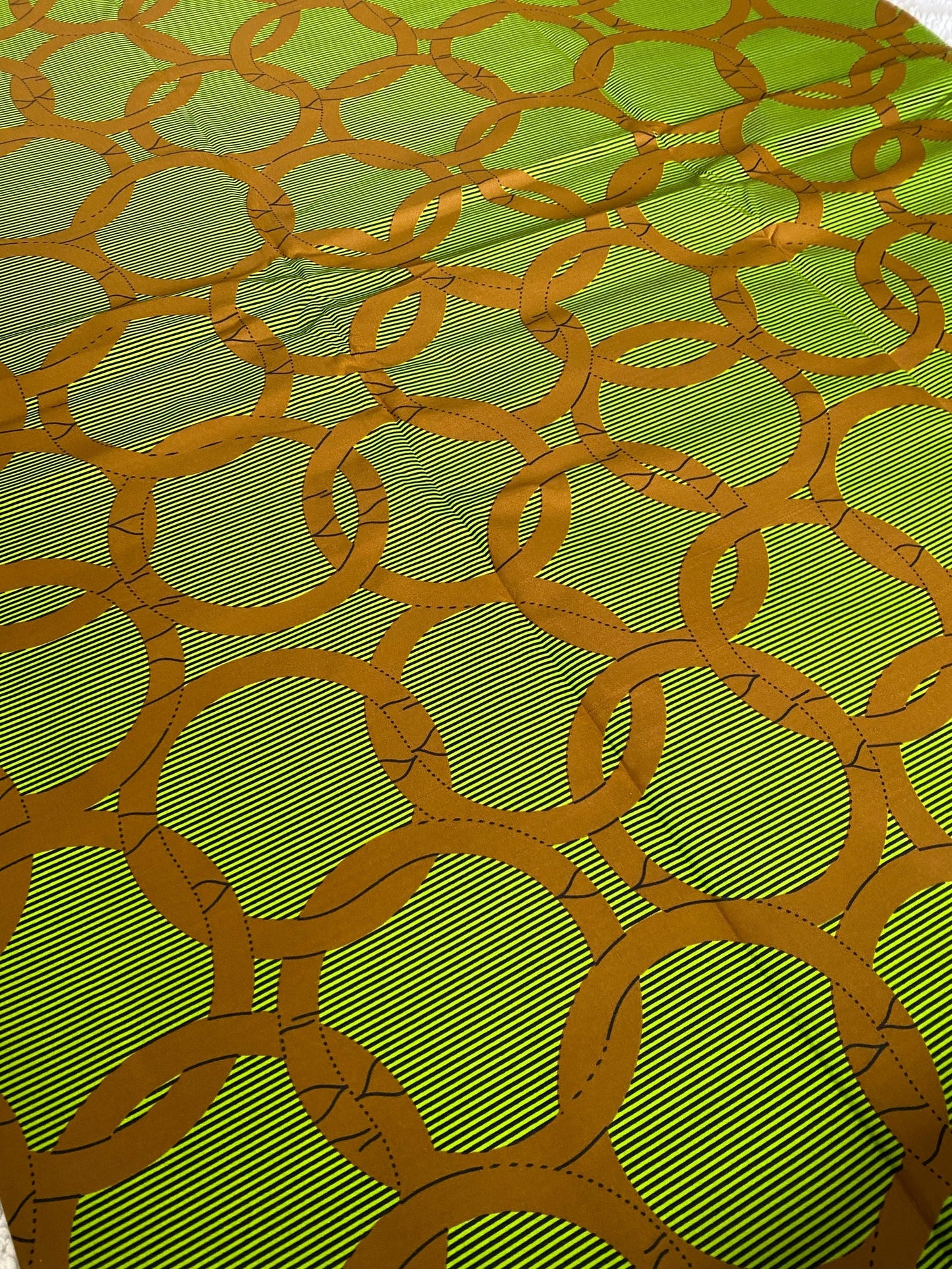 Polycotton African Fabric 6 Yards Soft Ankara Wax Print Material