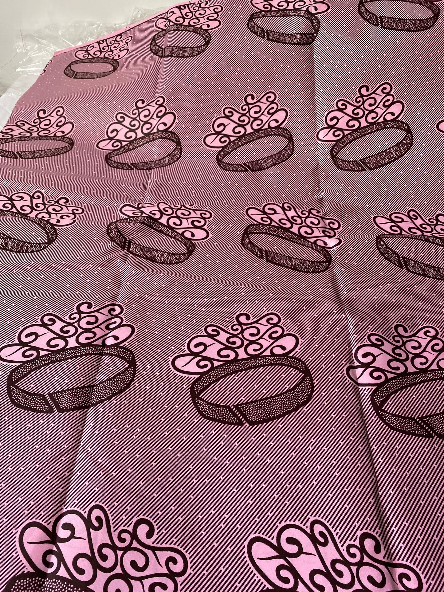 Polycotton African Fabric 6 Yards Soft Ankara Wax Print Material