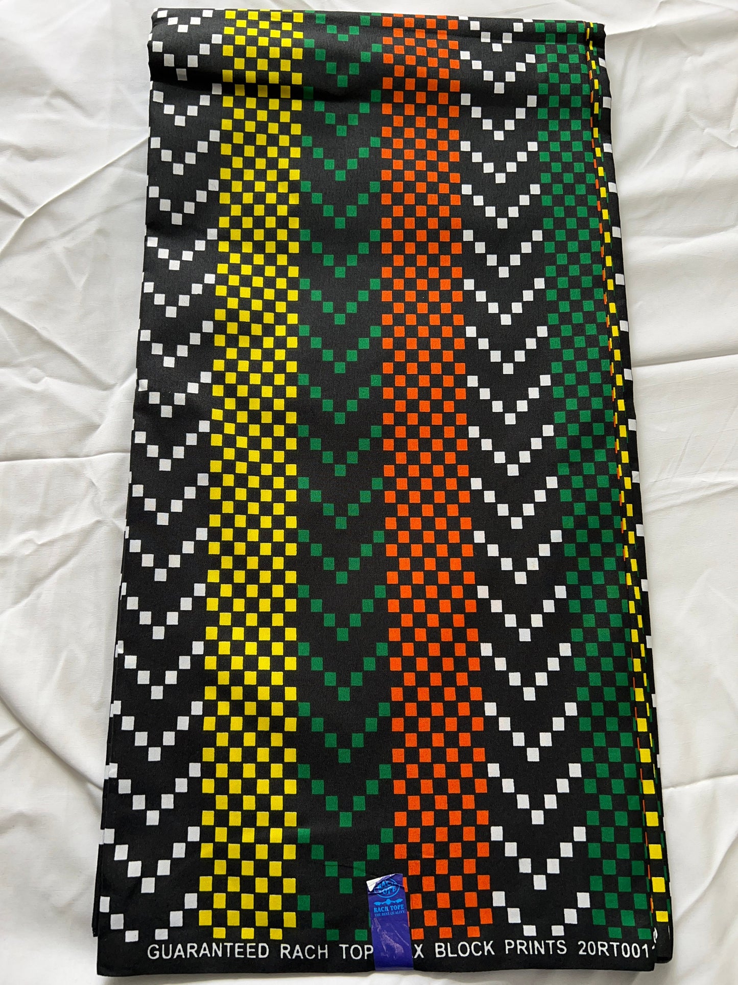 Polycotton African Fabric 6 Yards Soft Ankara Wax Print Material