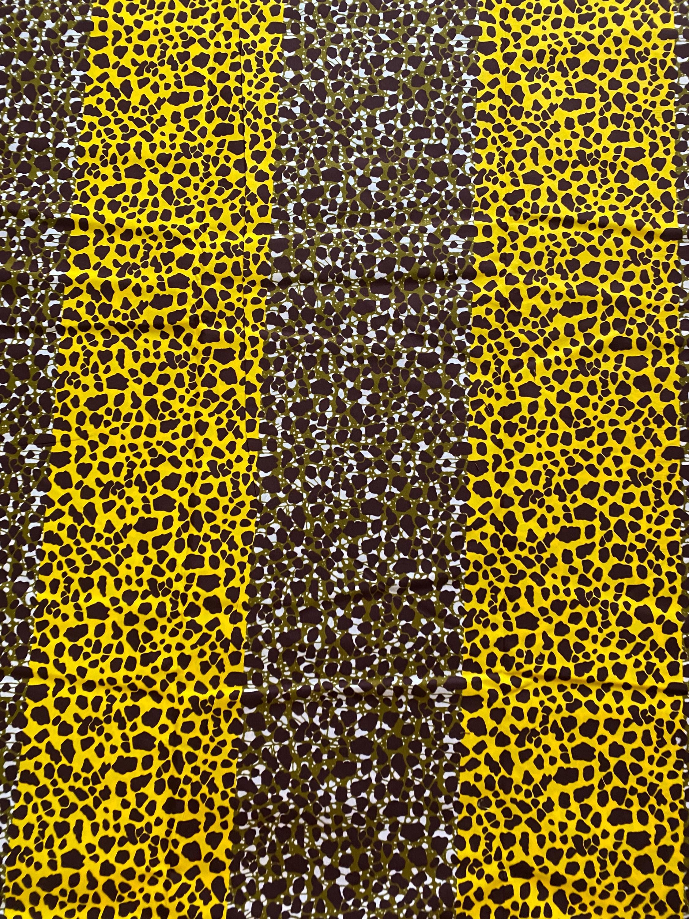 Polycotton African Fabric 6 Yards Soft Ankara Wax Print Material