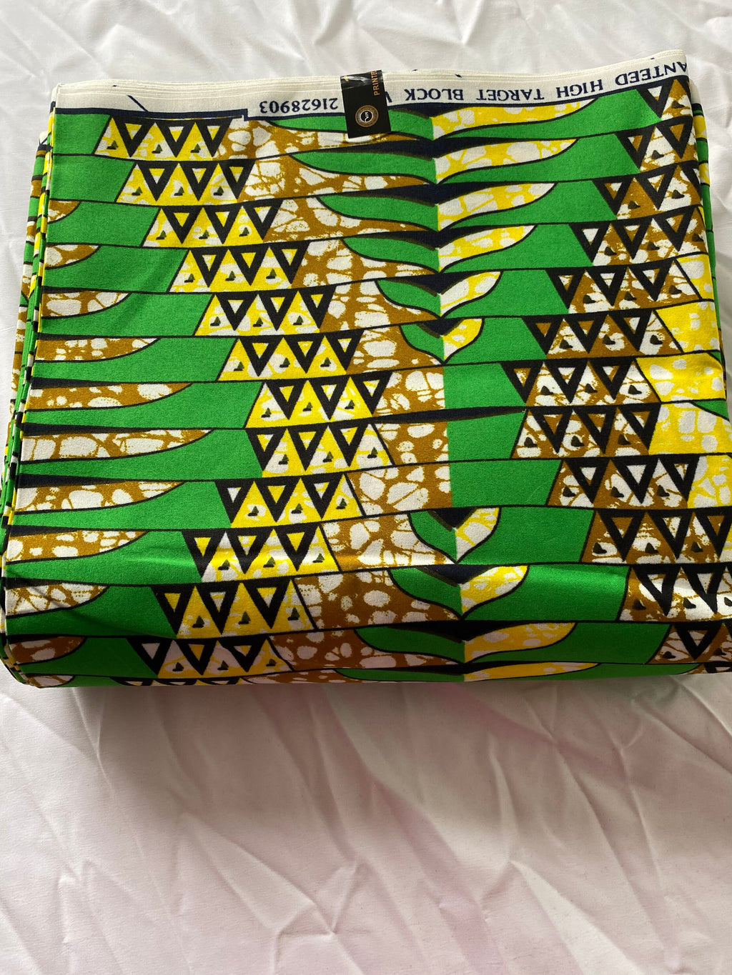 Polycotton African Fabric 6 Yards Soft Ankara Wax Print Material