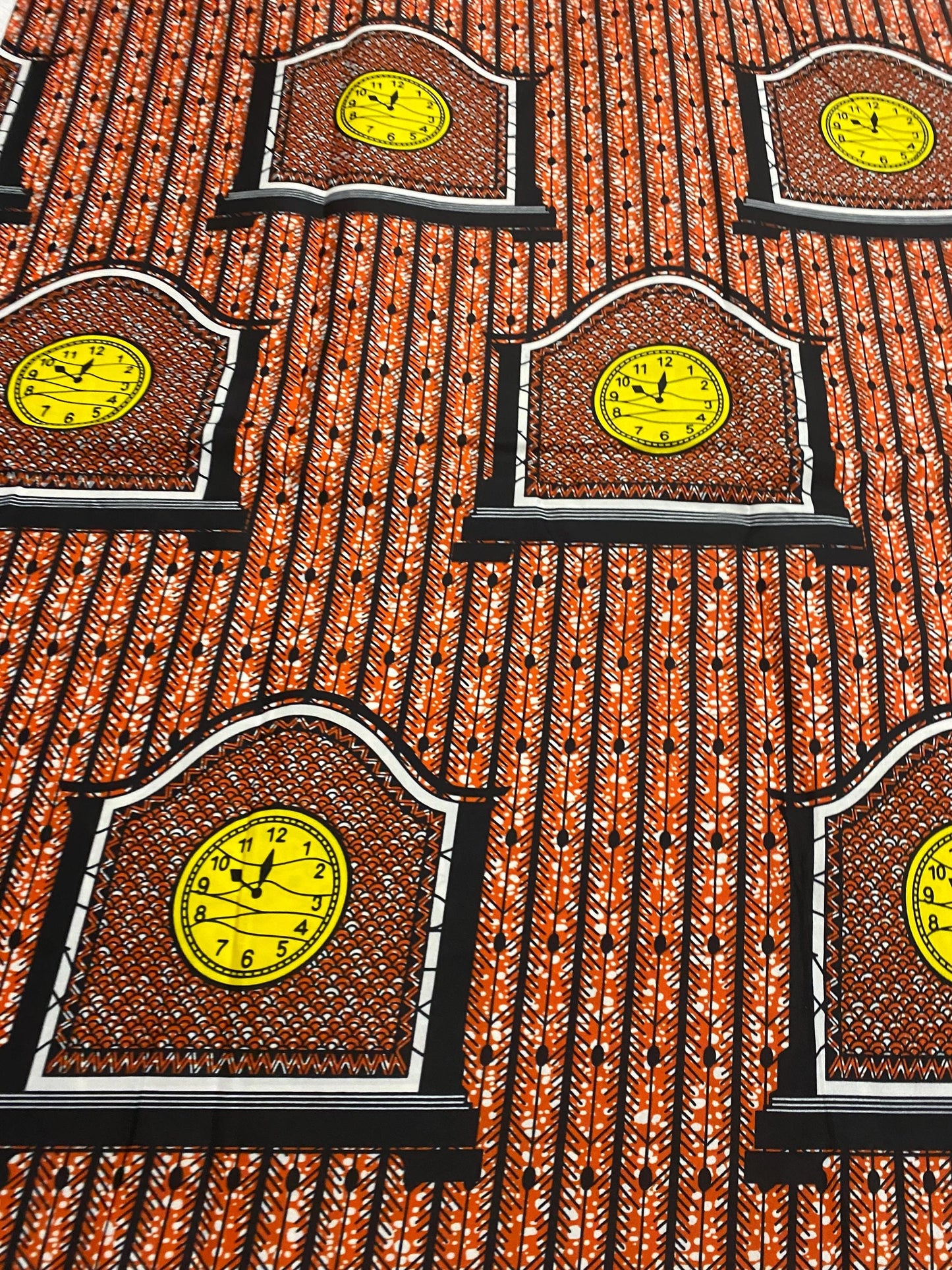 Polycotton African Fabric 6 Yards Soft Ankara Wax Print Material