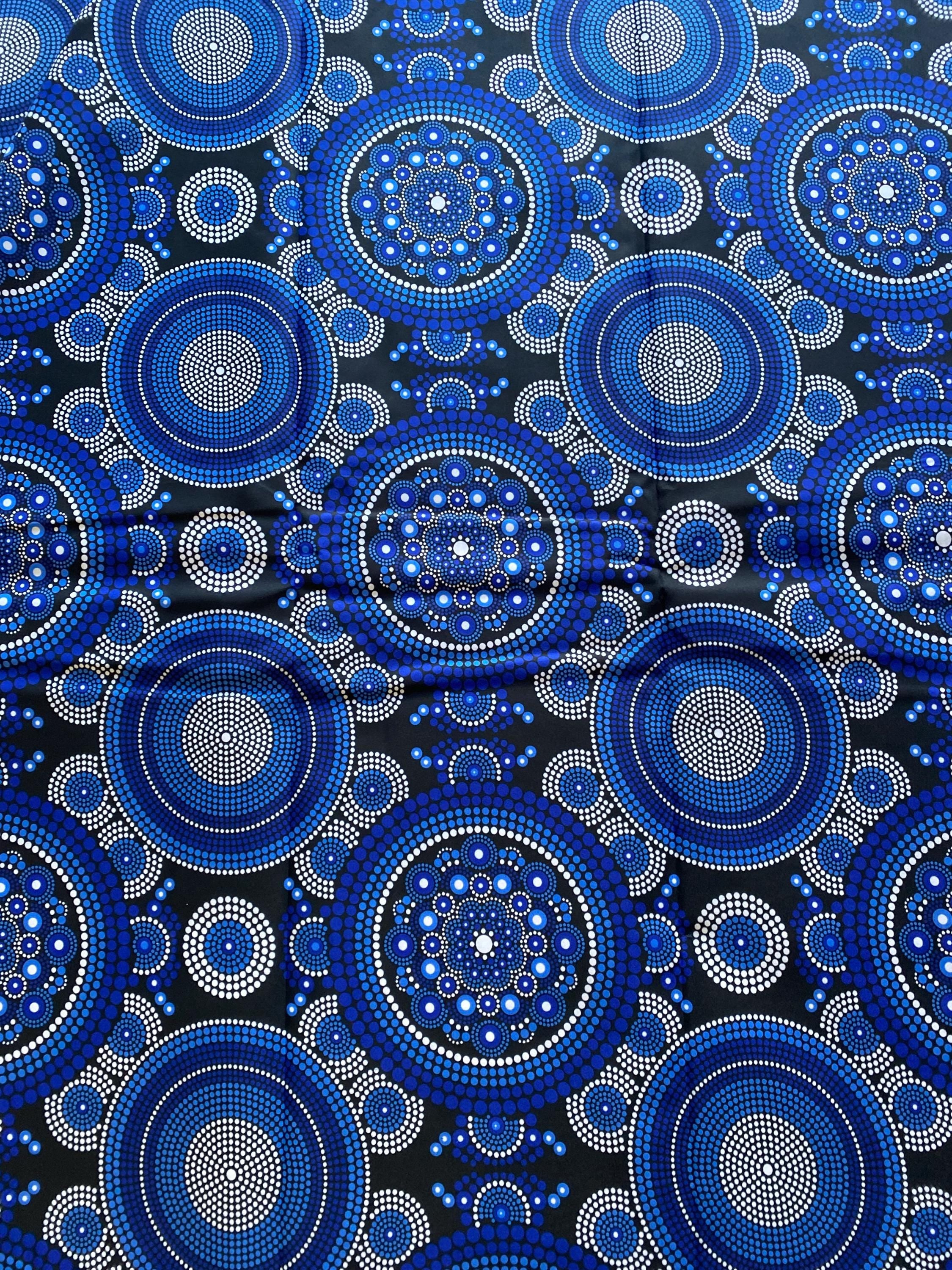 Polycotton African Fabric 6 Yards Soft Ankara Wax Print Material